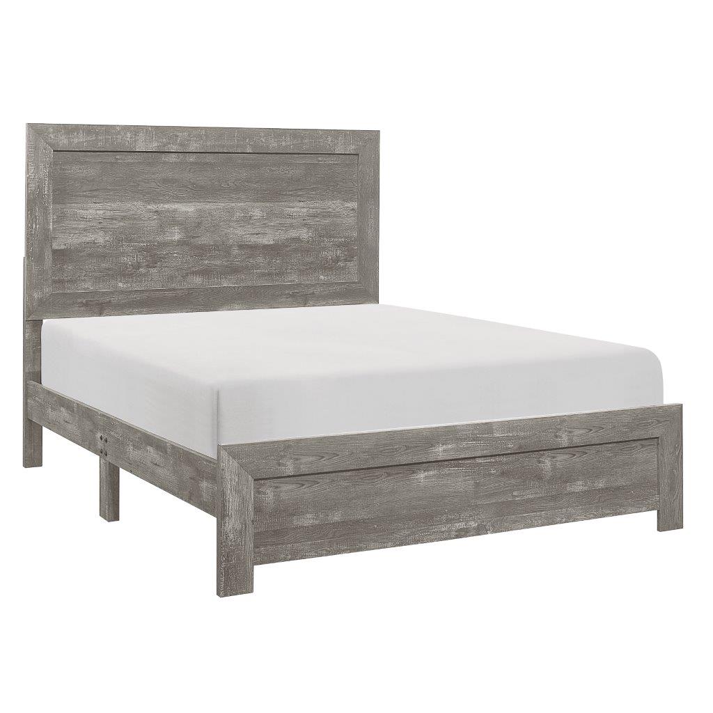Corbin California King Panel Bed in a Box In Gray by Homelegance ...