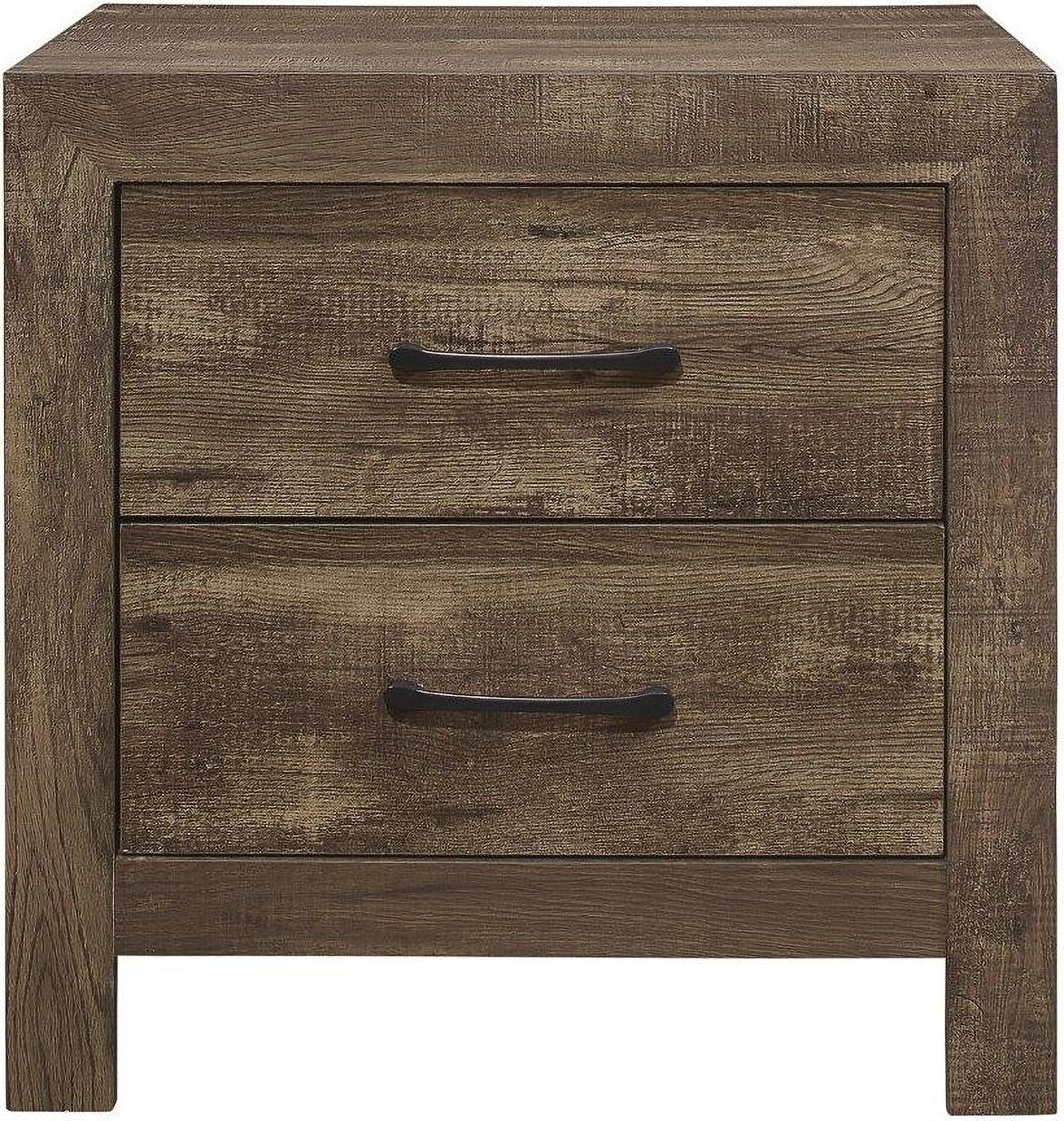 Corbin Rustic Brown Nightstand by Homelegance 1StopBedrooms