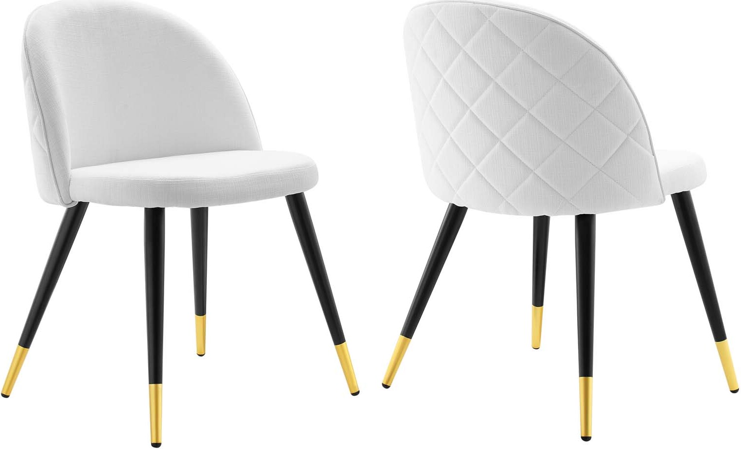 White material dining online chairs