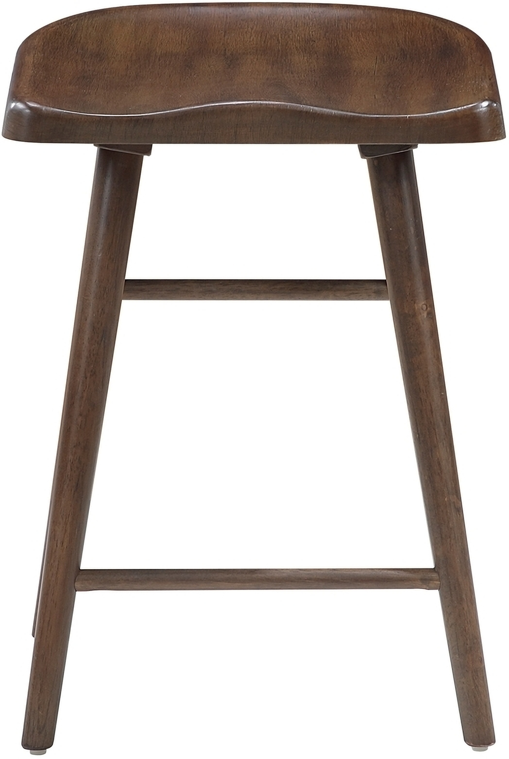 Oliver Counter Height Stool Set of 2 In Brown by Homelegance ...