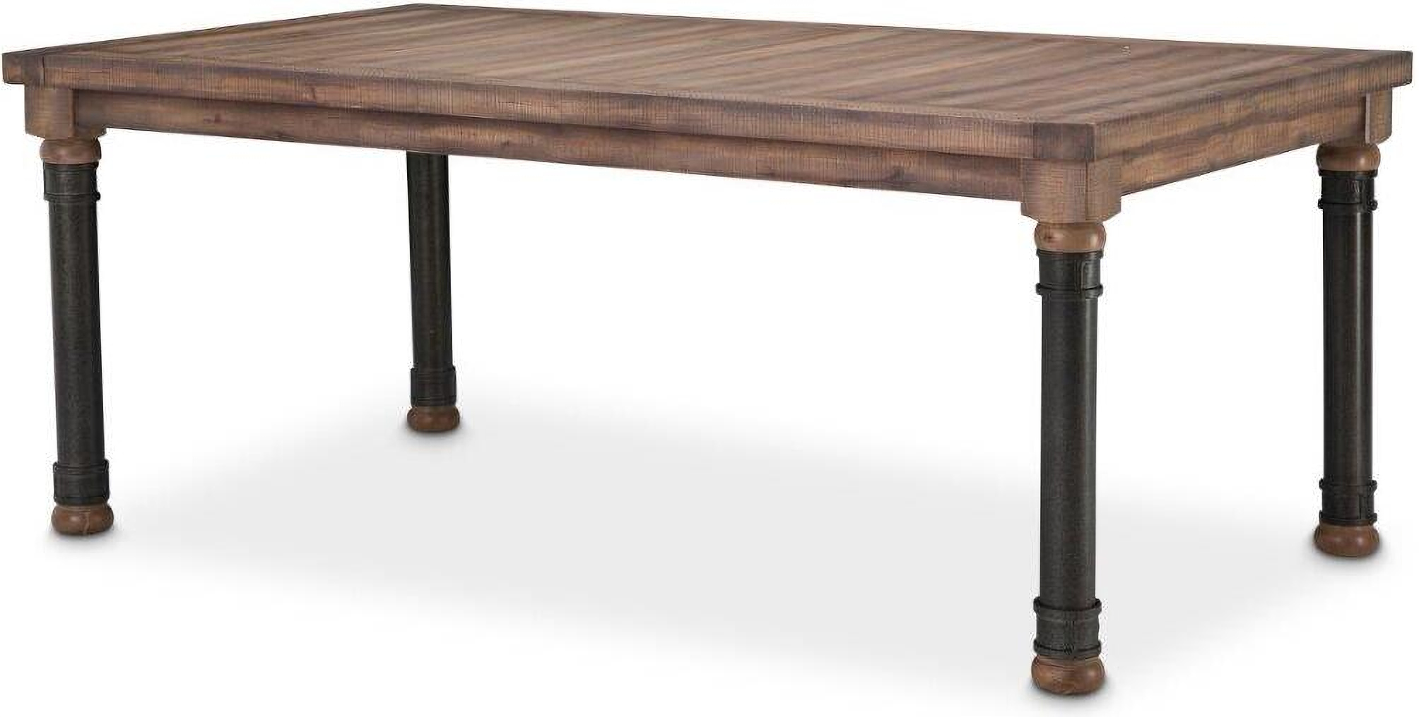 Crossings Rectangular Dining Table In Reclaimed Barn