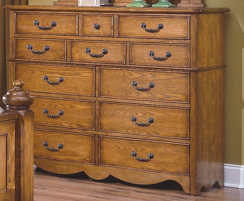 Hailey Toffee 12 Drawer Dresser 1stopbedrooms