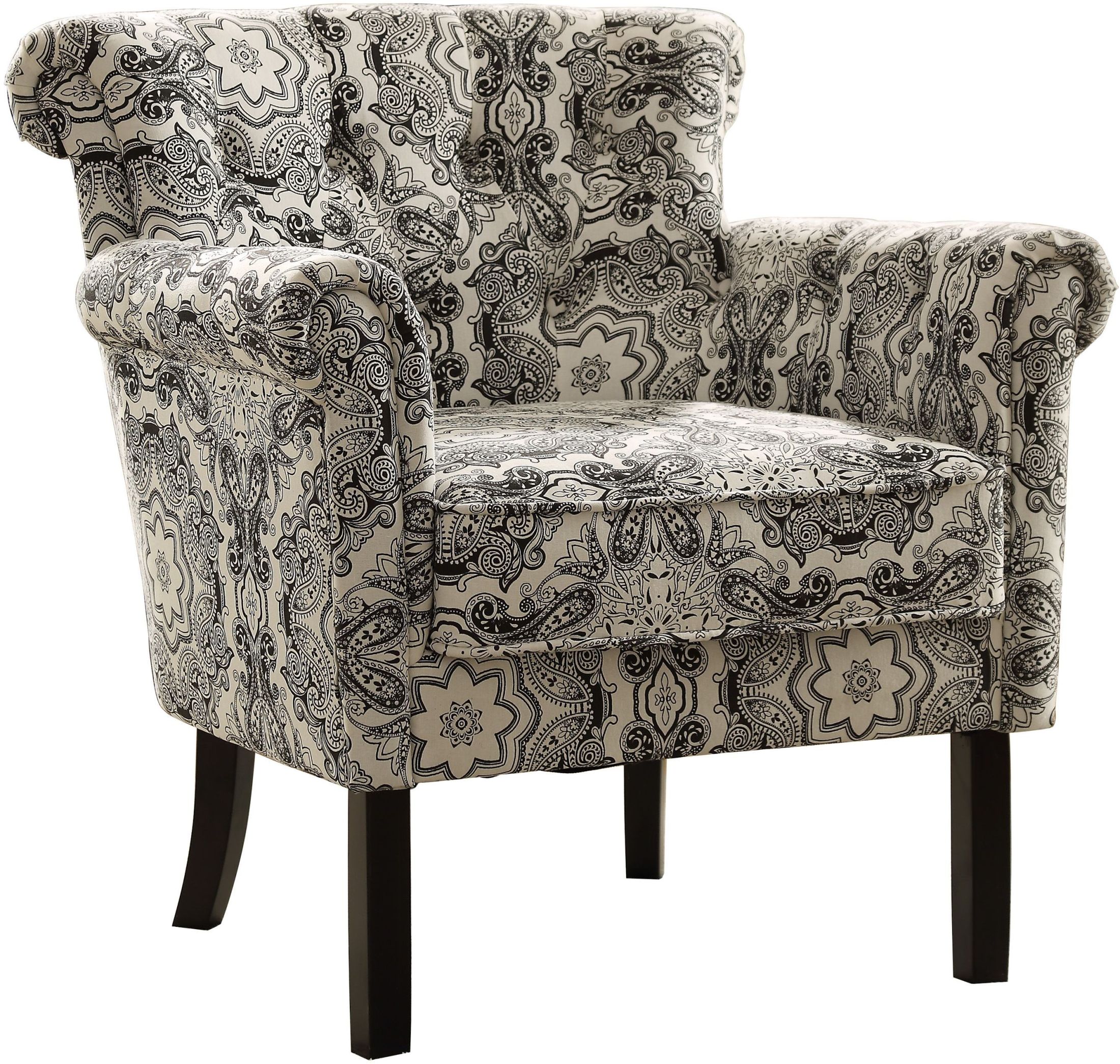Barlowe Paisley Accent Chair 1stopbedrooms