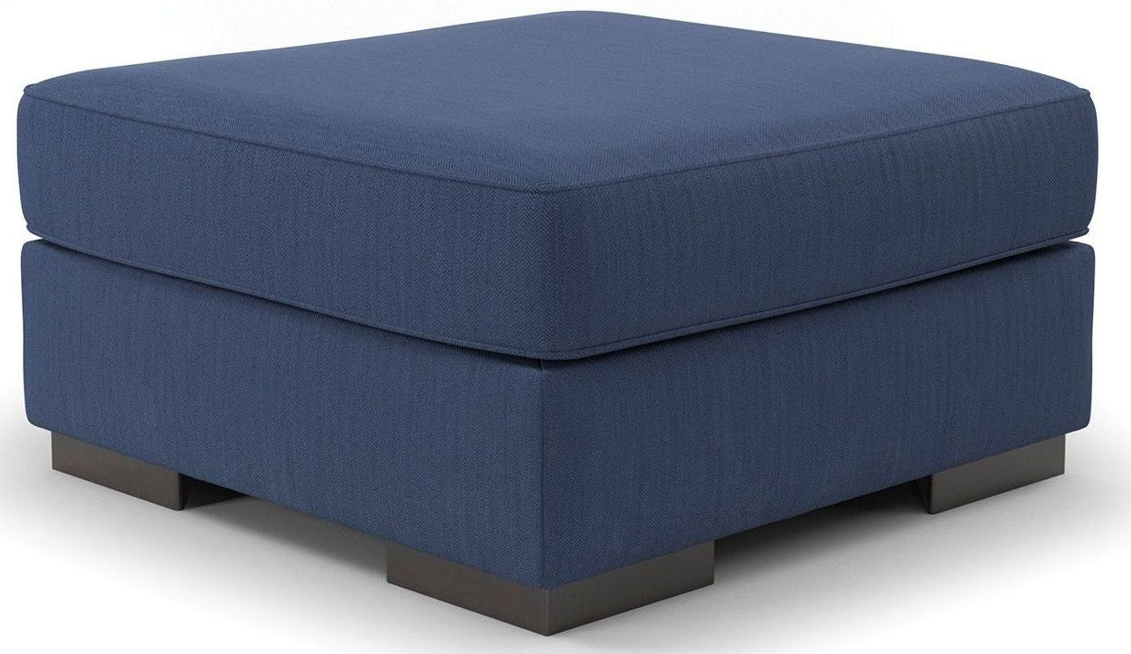 Bantry Nuvella Indigo Oversized Accent Ottoman 1stopbedrooms