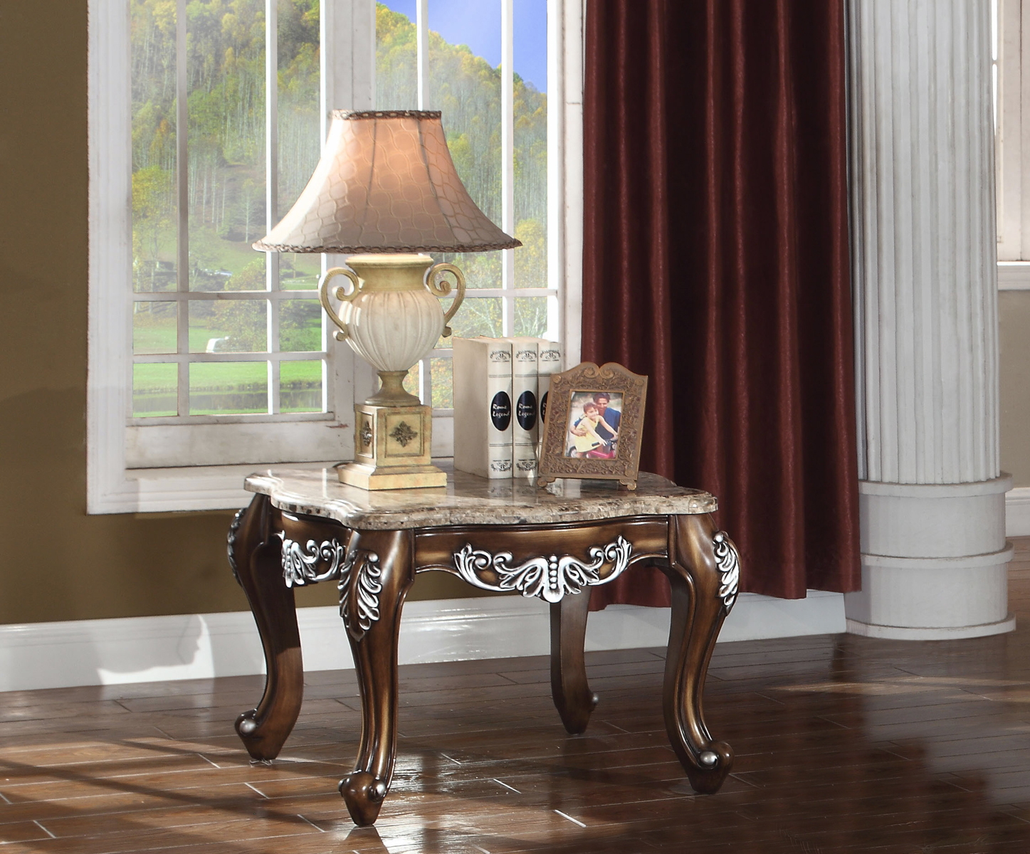 Meridian Sandro End Table In Light Cherry 203 E Meridian Sandro End Table In Light Cherry 203 E