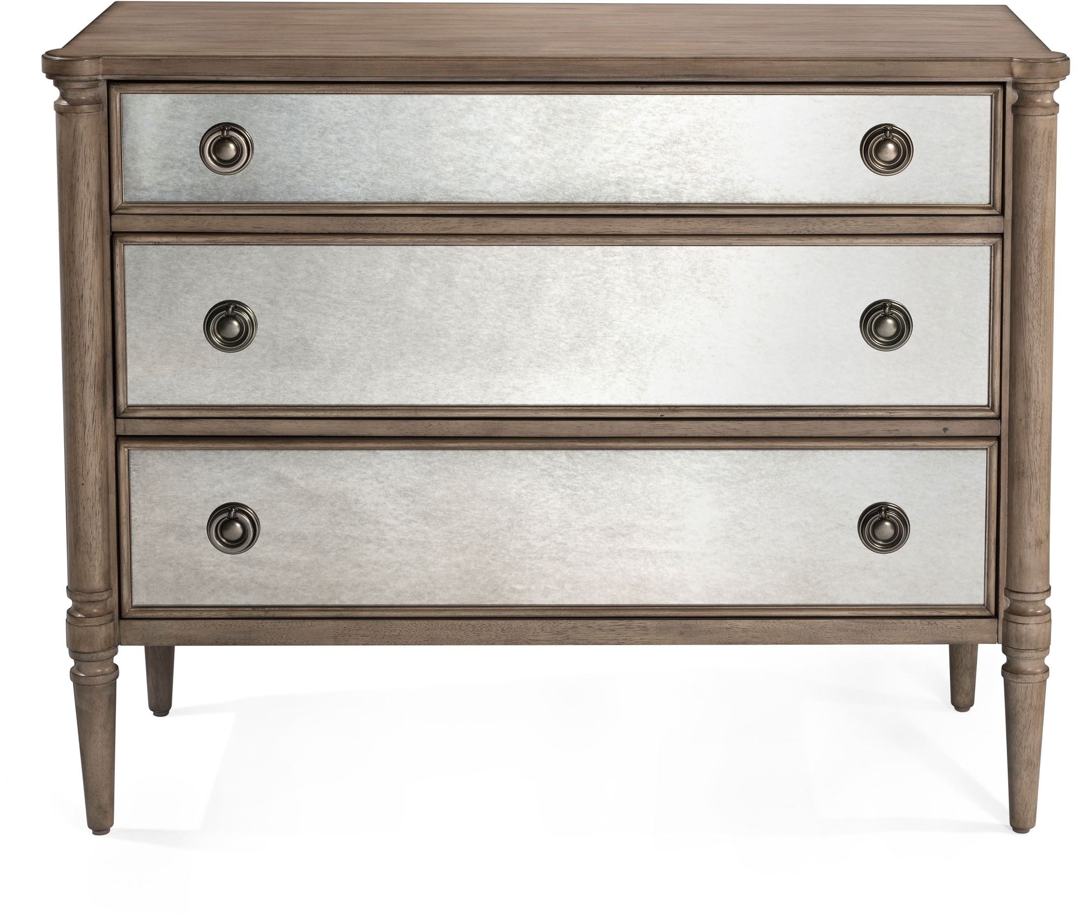 Med Taupe Antique Mirror Chest 1stopbedrooms