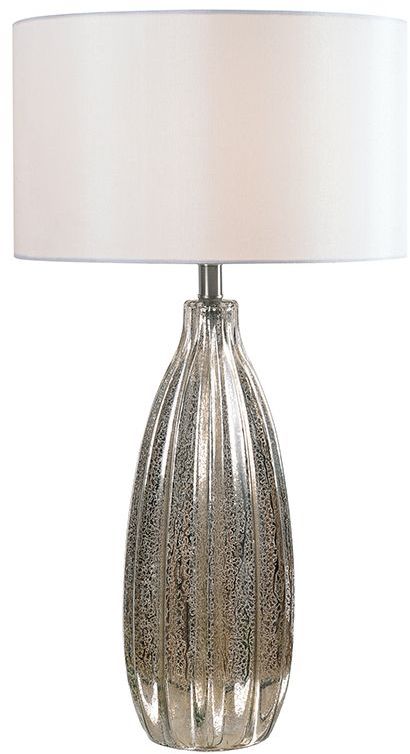 Elaine Antique Mercury Glass Table Lamp 1stopbedrooms