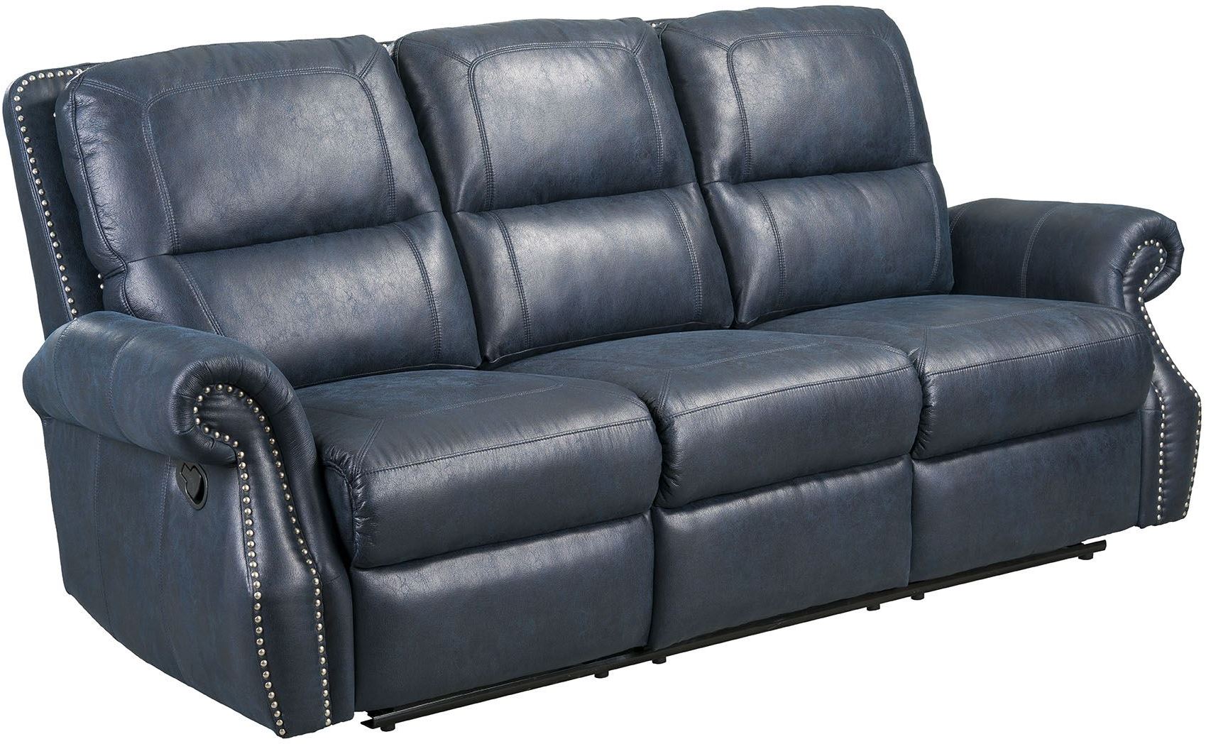 Kingston Navy Reclining Sofa This Navy Blue Leather Match Power Reclining Loveseat From Rc Willey Just Begs You To Sink Down In With Two Extra Wide Recliners