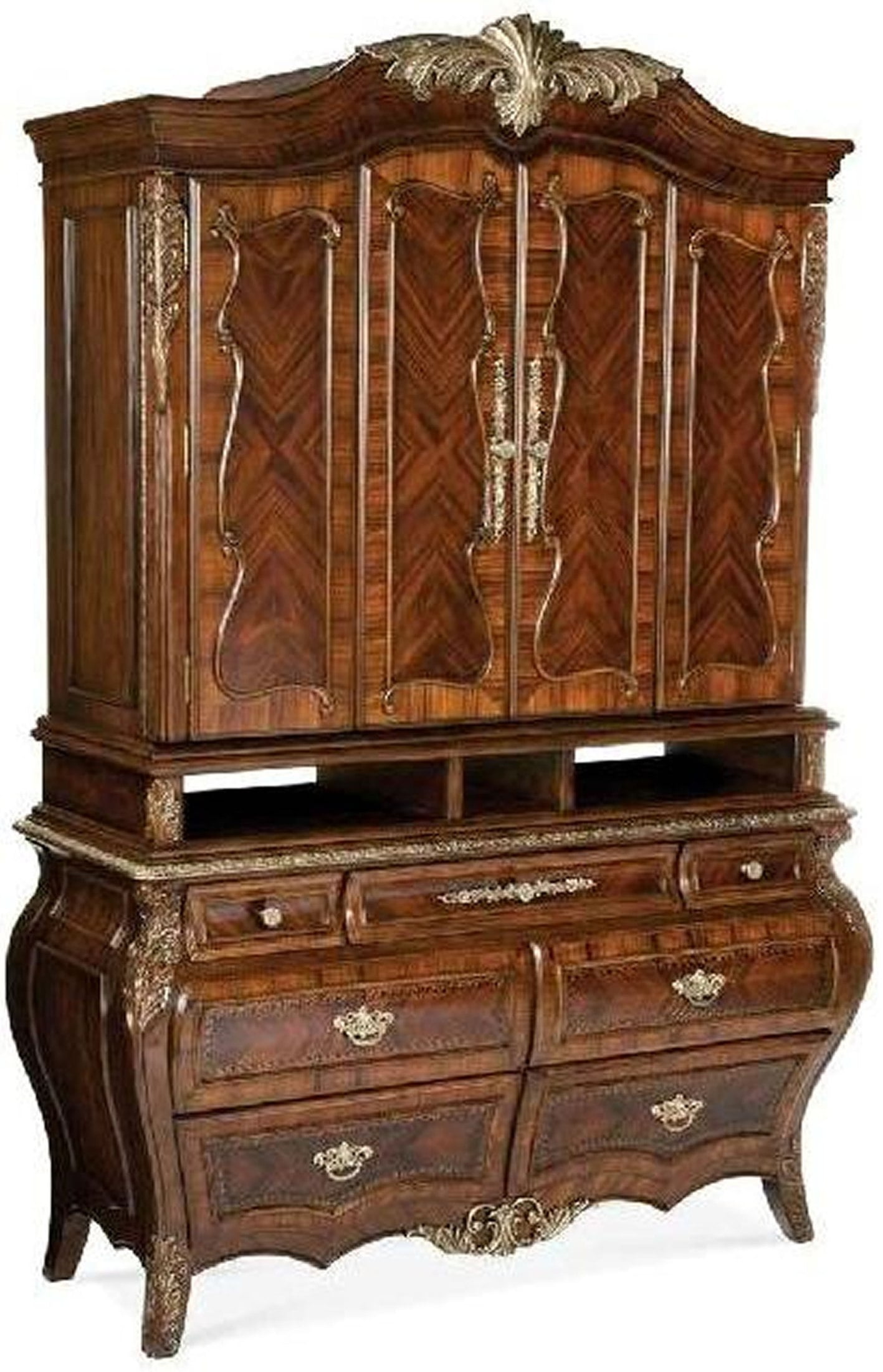 Imperial Court Radiant Chestnut Media Cabinet 1stopbedrooms