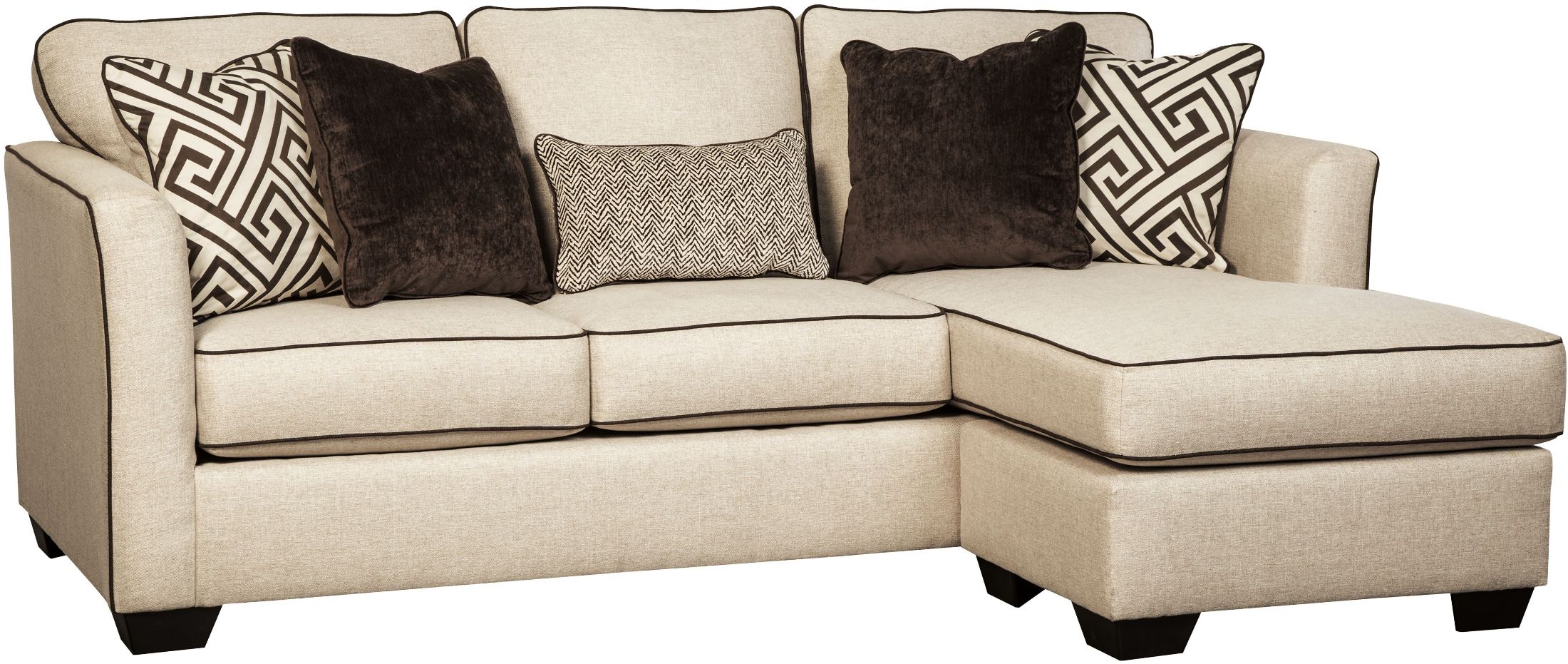 Carlinworth Linen Sofa Chaise 1stopbedrooms