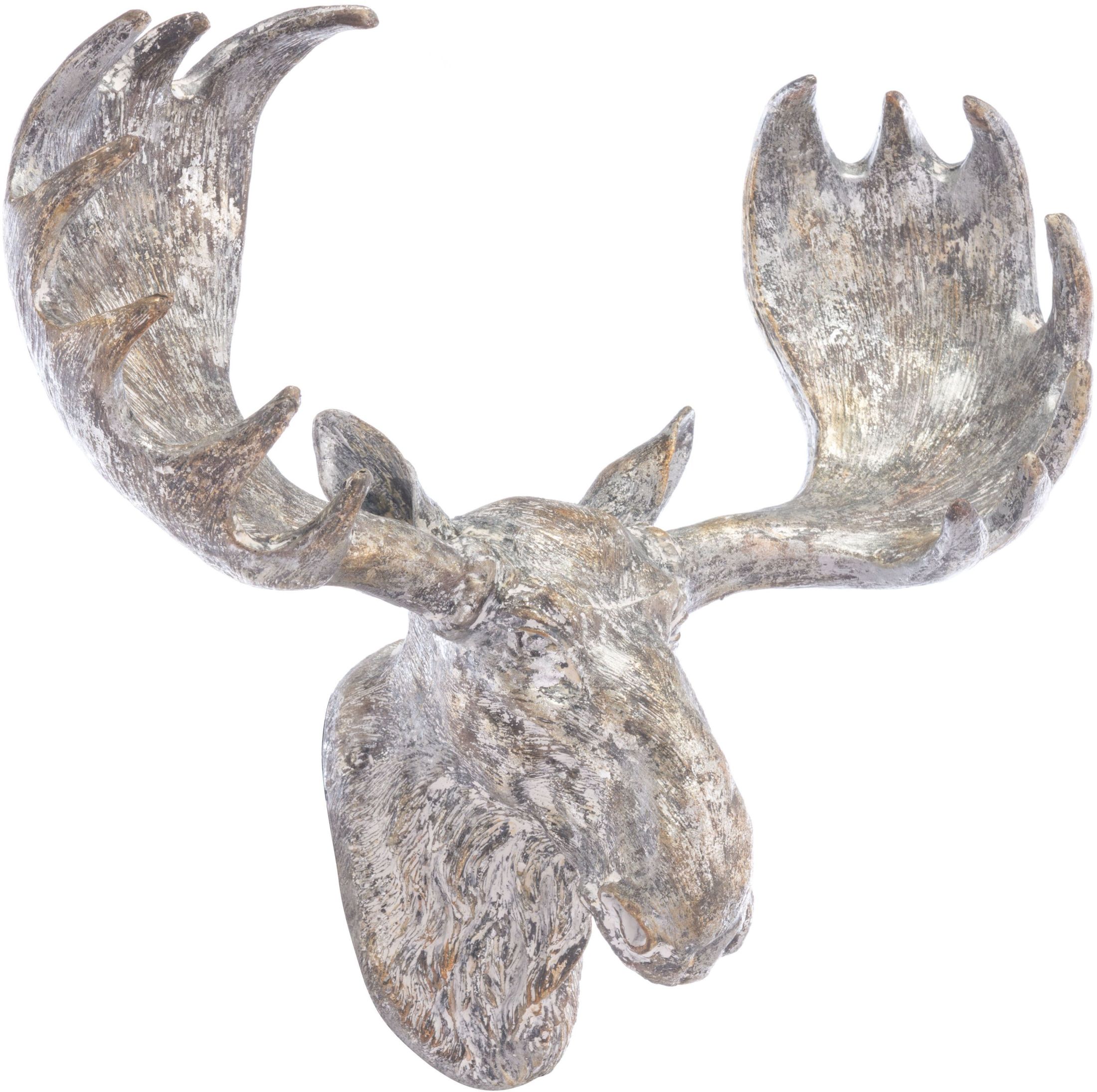 Silver Moose Wall Decor 1stopbedrooms