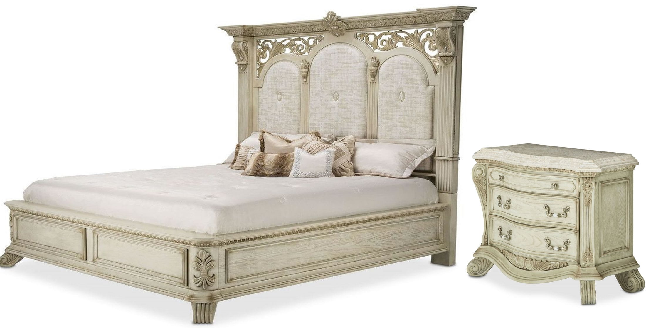Villa Di Como Moonlight Panel Bedroom Set
