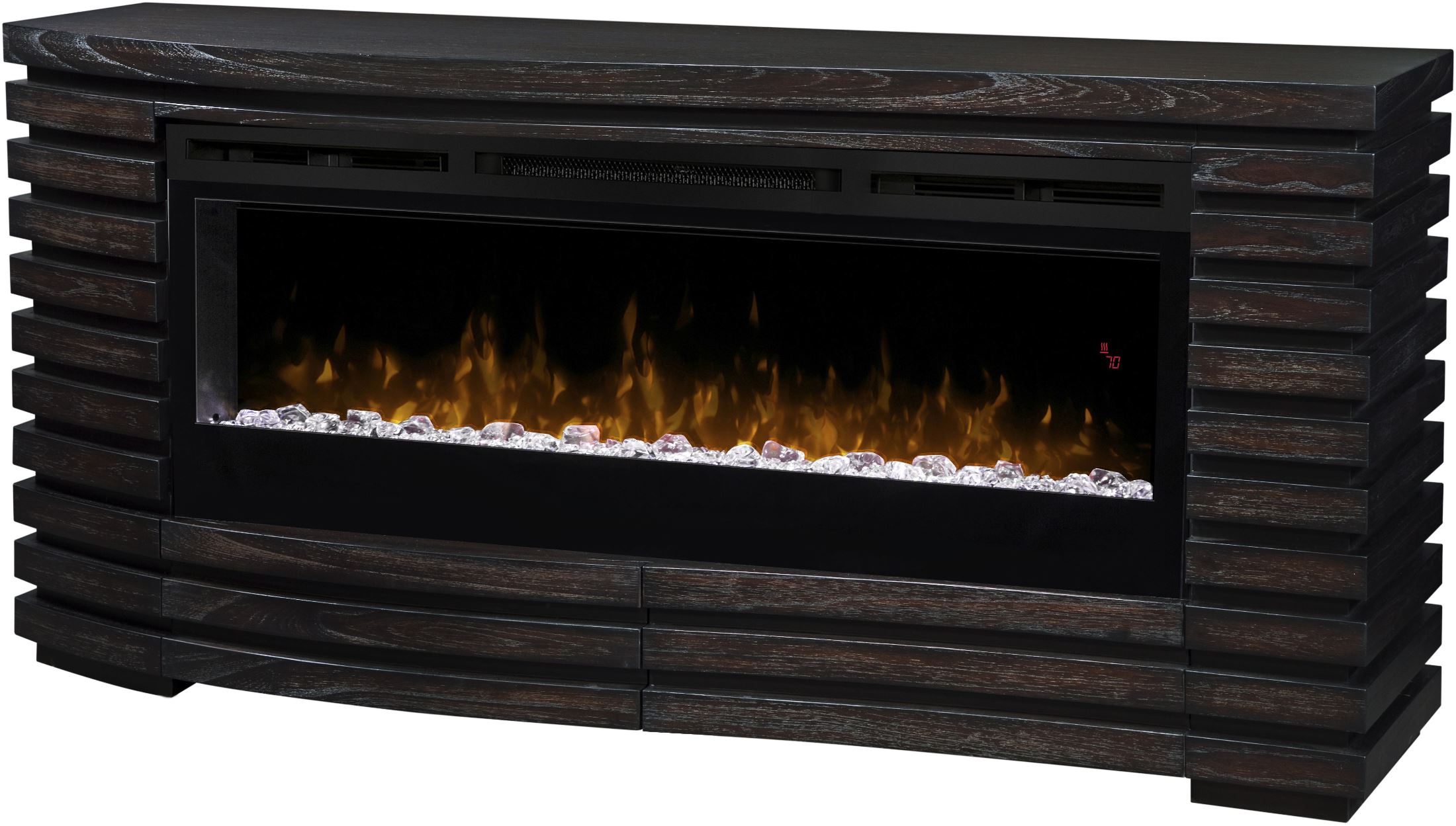 Elliot Hawthorne Mantel Fireplace With Acrylic Ice 1stopbedrooms