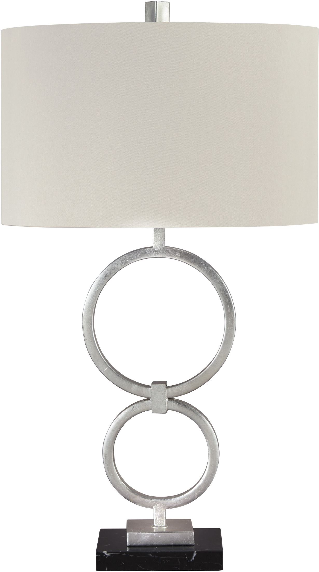 Mansoor Silver Metal Table Lamp Set Of 2 1stopbedrooms