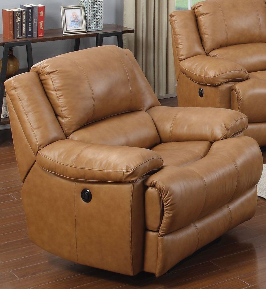 Marshall Avenue Leather Power Recliner 1stopbedrooms