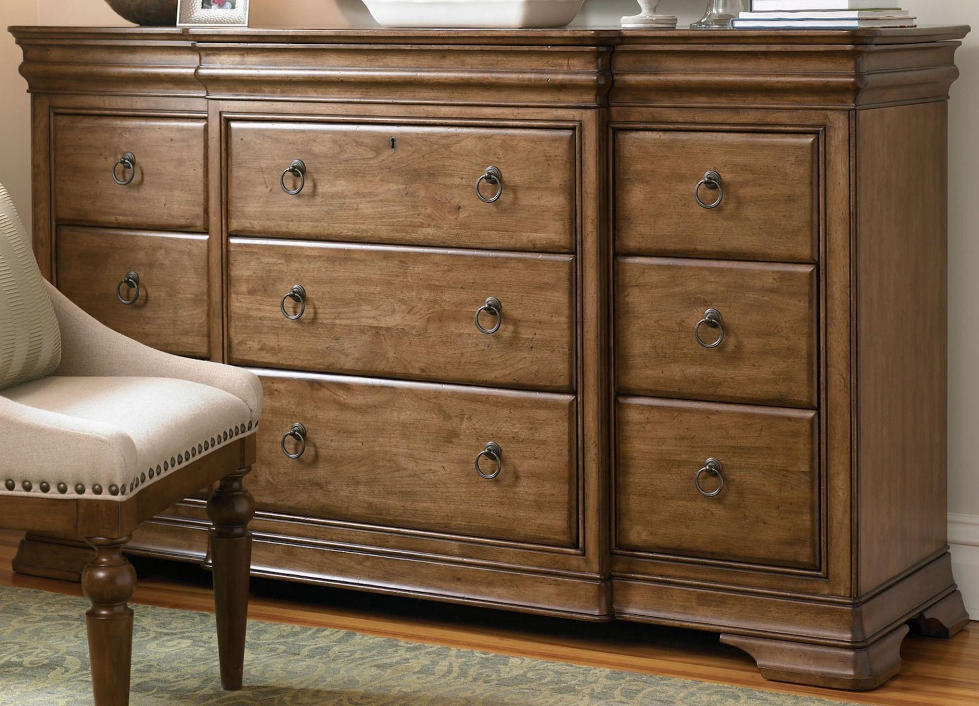 New Lou Louie Philips Sleigh Bedroom Set - 1StopBedrooms.