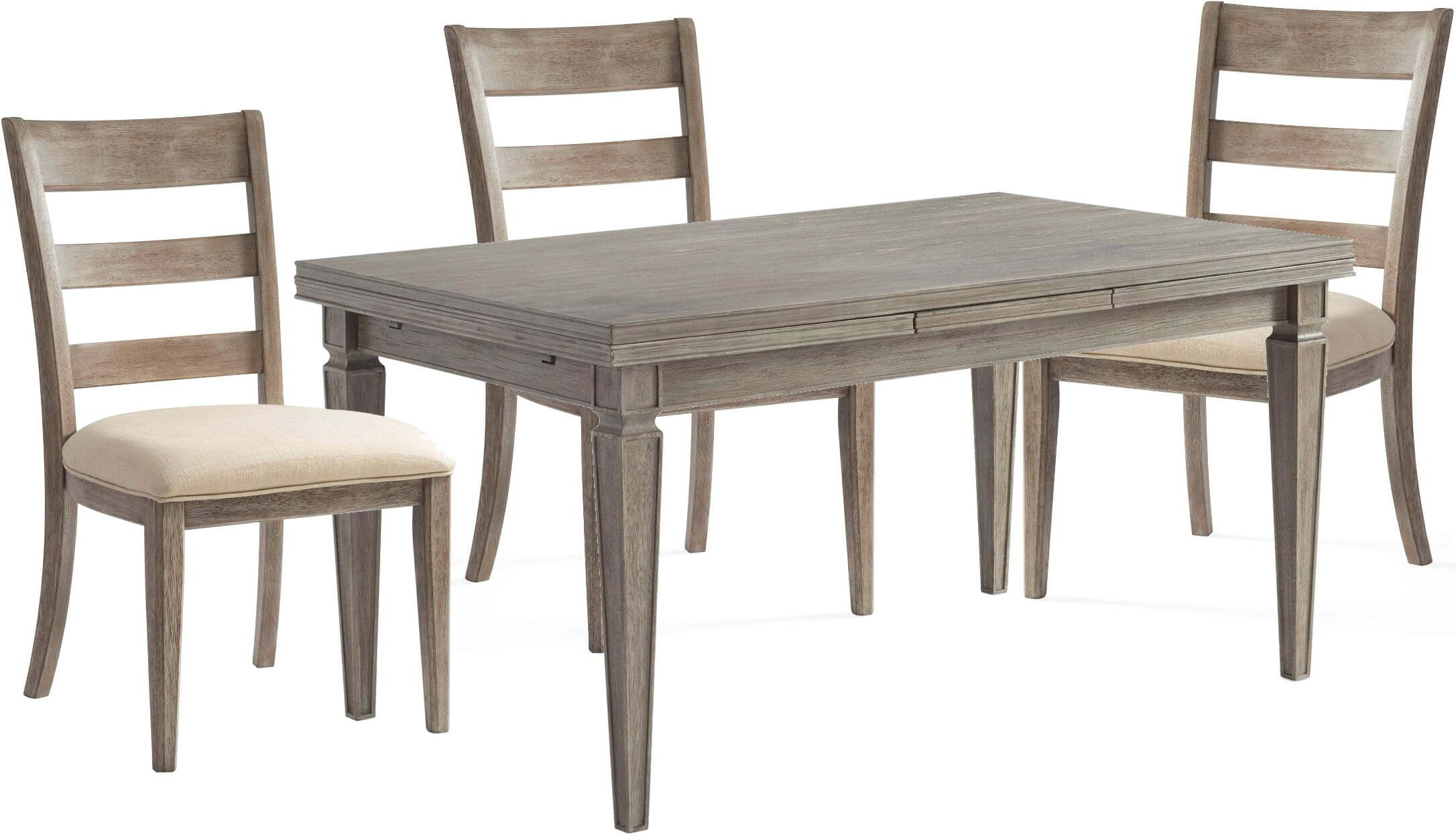 Farm Driftwood Bellamy Rectangle Dining Room Set 1stopbedrooms