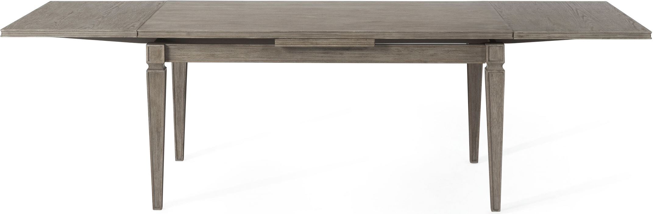 Farm Driftwood Bellamy Extendable Rectangular Dining Table Extendable Rectangular Dining Table