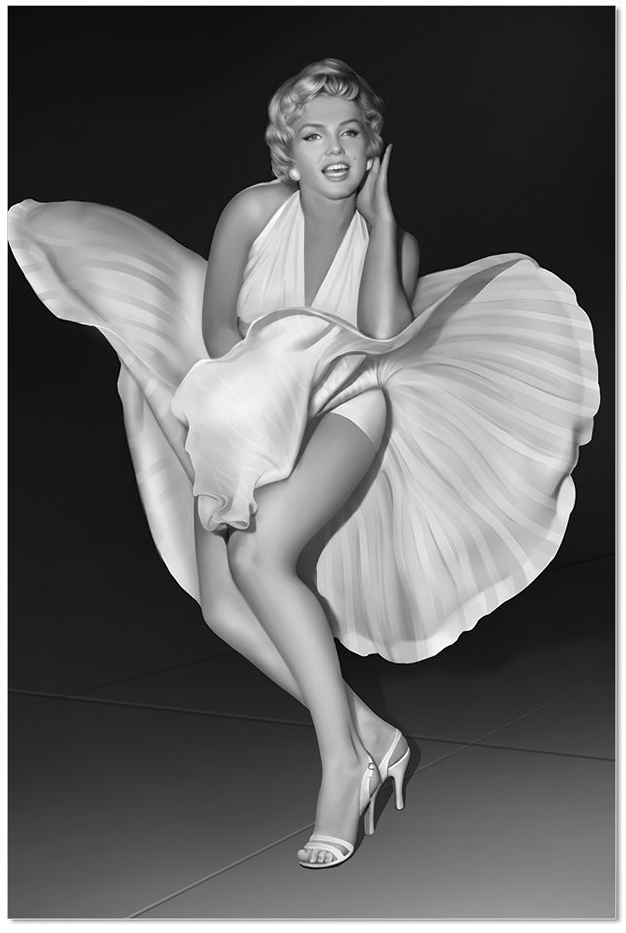 Black And White Marilyn Monroe Wall Art 1stopbedrooms