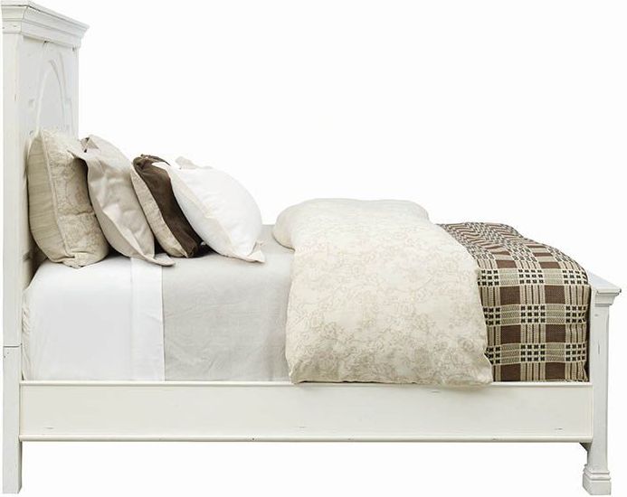 Celeste Rustic Latte And Vintage White Panel Bedroom Set 1stopbedrooms
