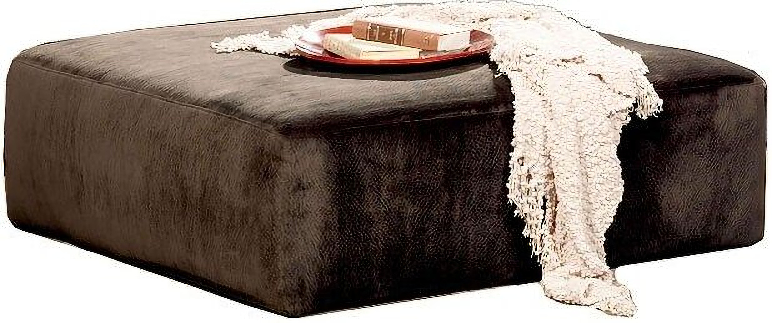 Everest 40 Inch Cocktail Ottoman Chocolate 1stopbedrooms