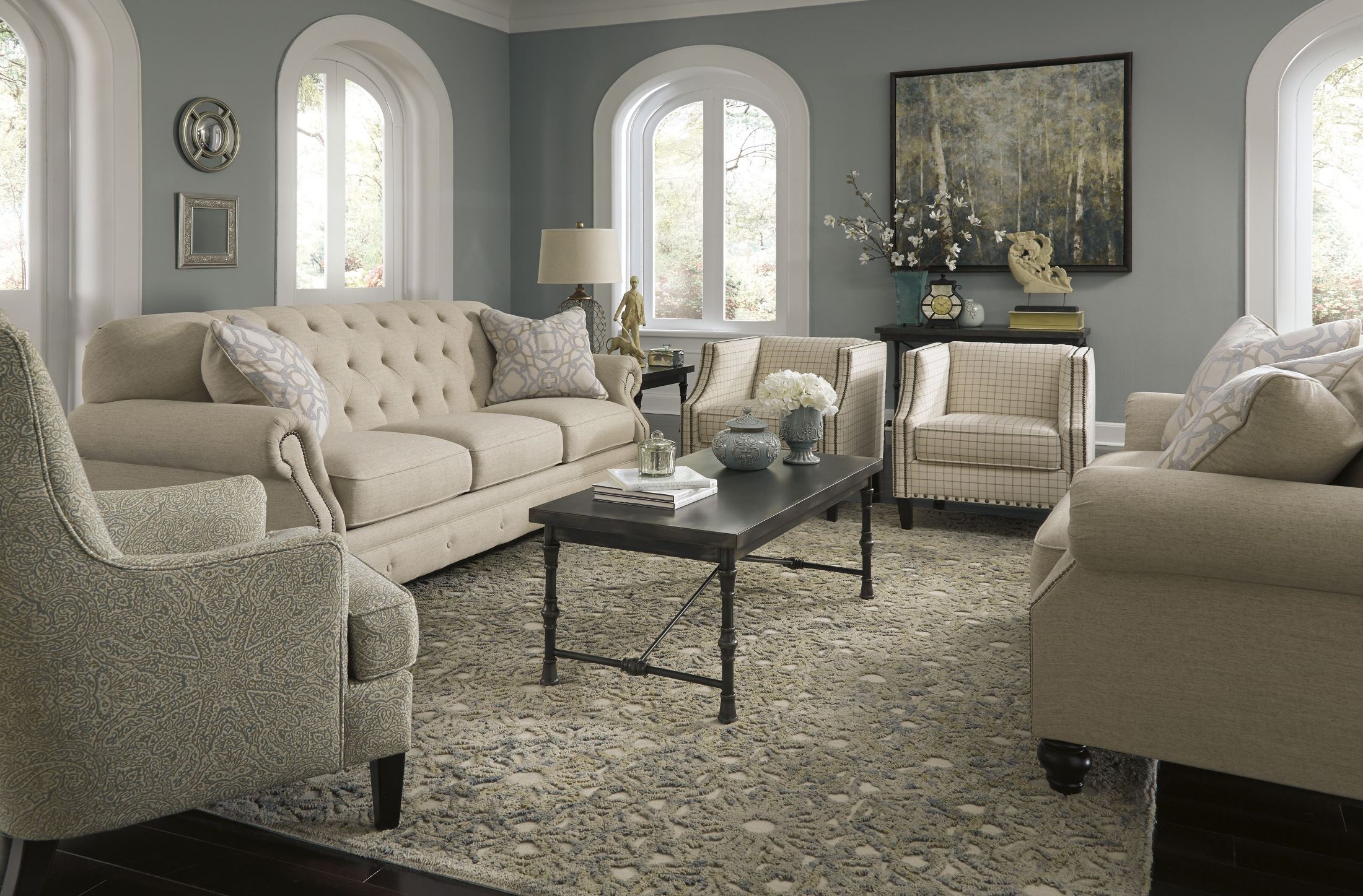 Kieran Natural Living Room Set 1stopbedrooms