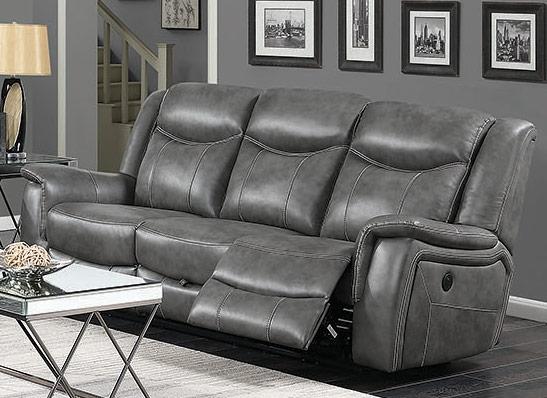 Coaster 650354p Conrad Series Faux Leather Sofa 1stopbedrooms