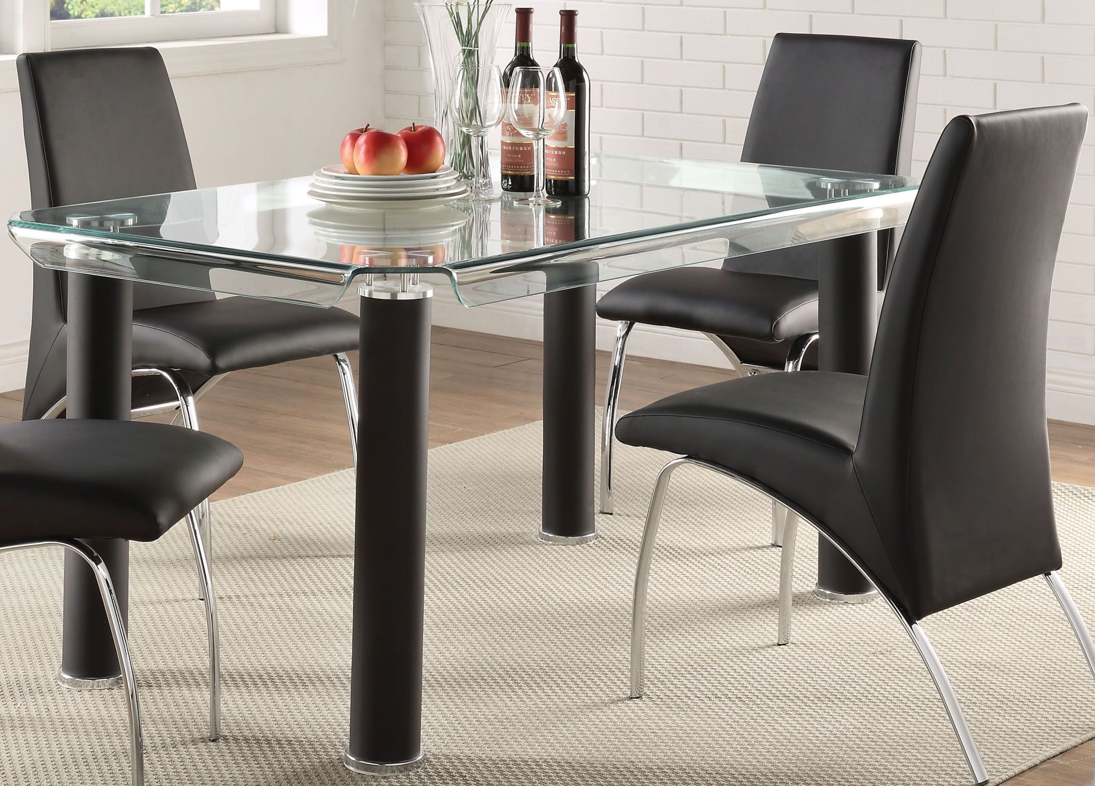 Gordie Black Dining Room Set 1stopbedrooms