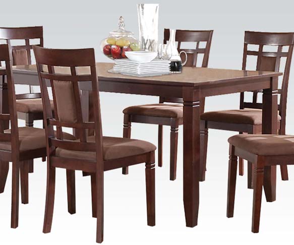 Acme Furniture Sonata Dining Table In Cherry 71160 1stopbedrooms