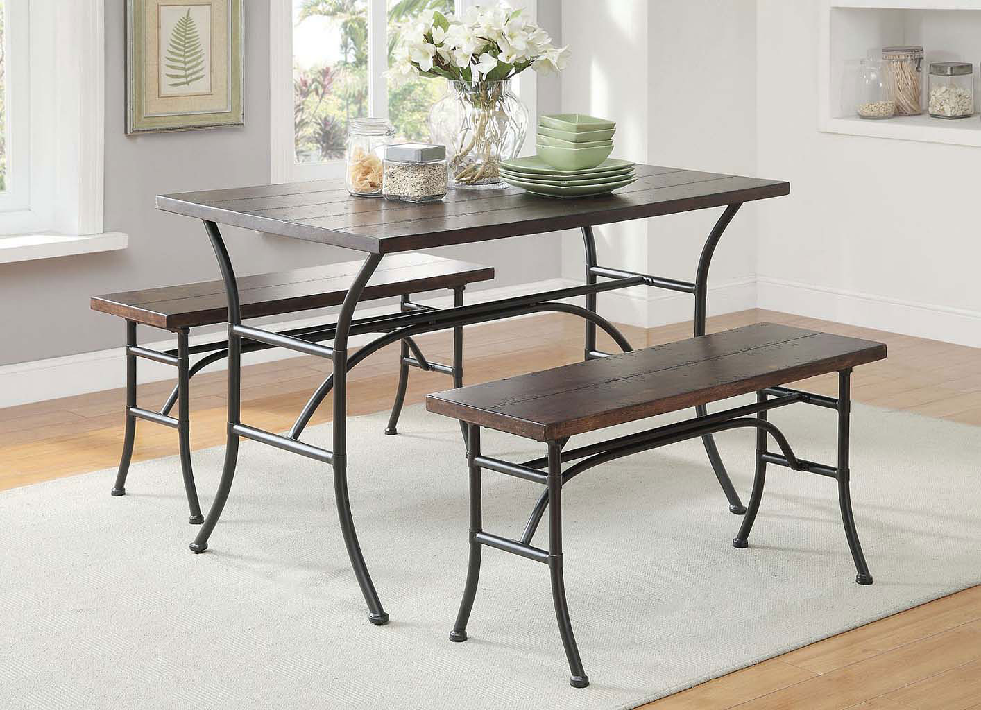 Domingo 3 Piece Dining Room Set 1stopbedrooms