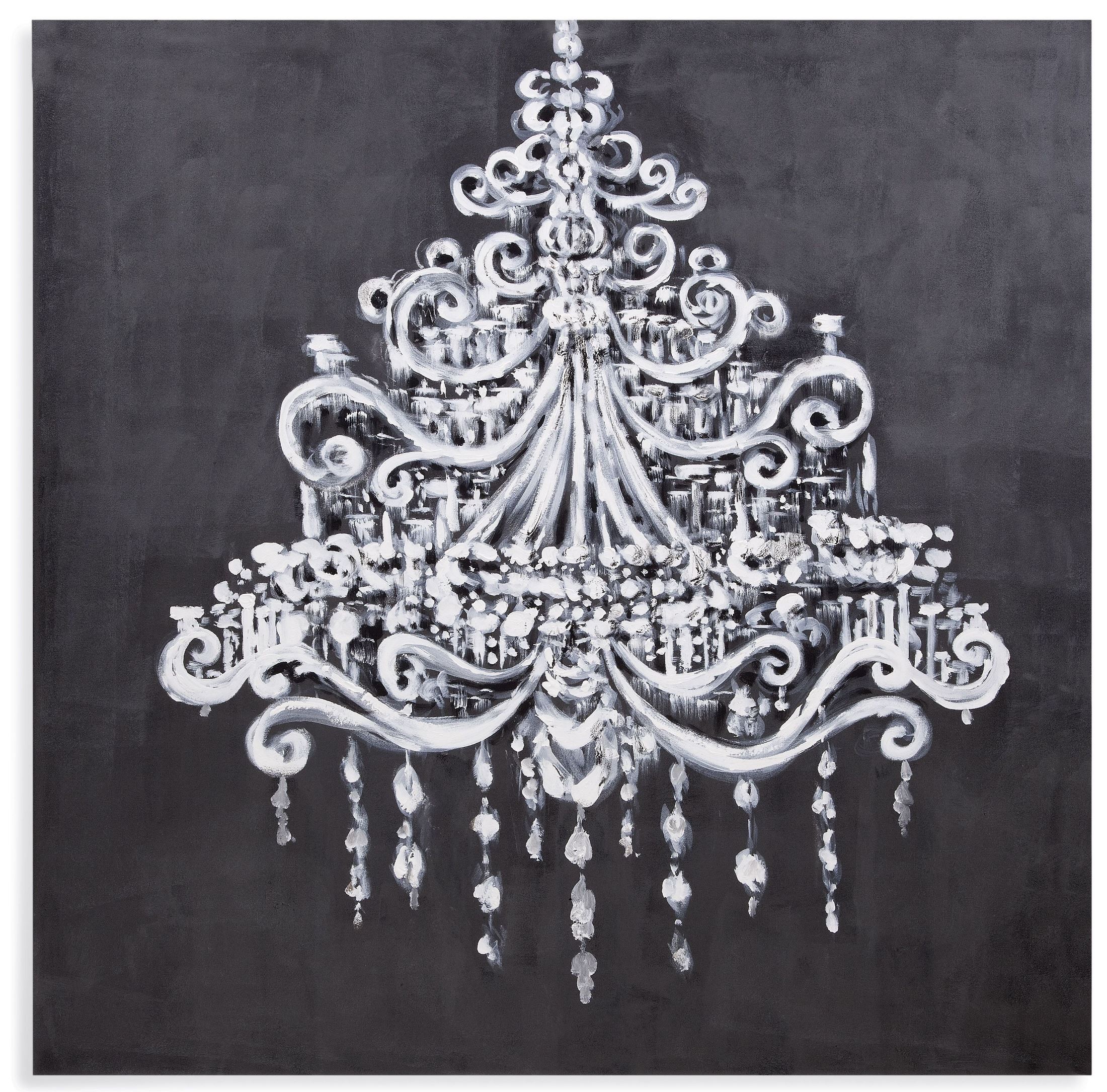 Dramatic Chandelier Wall Art 1stopbedrooms