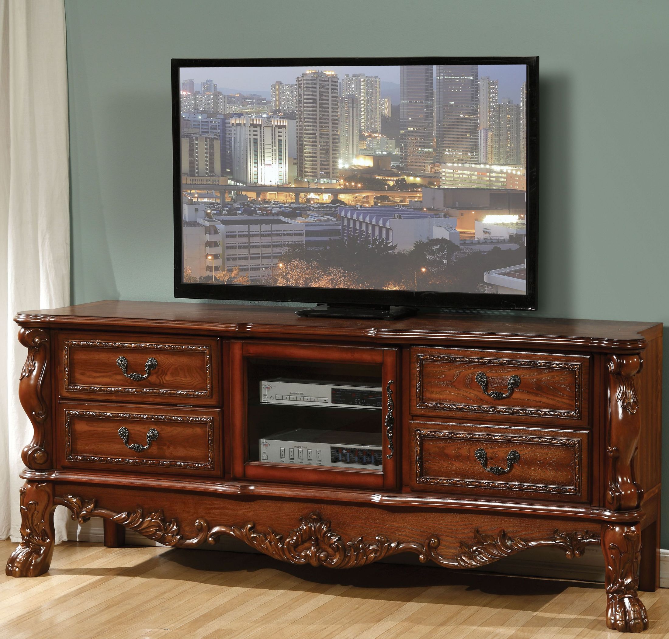 Dresden Cherry Oak Panel Bedroom Set