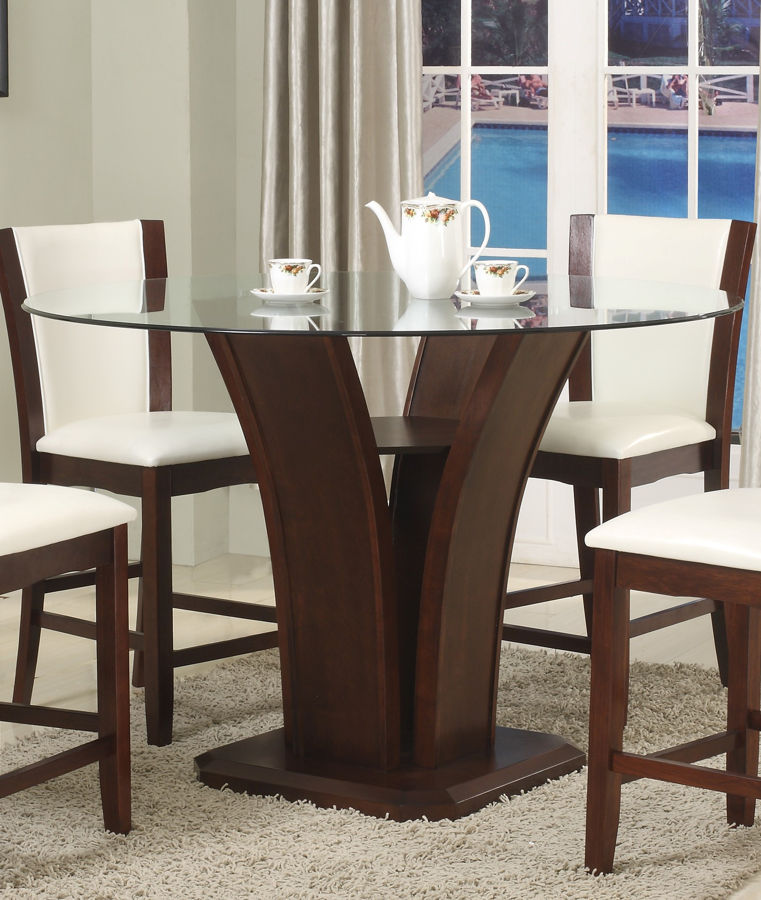 Crown Mark Camelia Espresso Counter Height Table 1stopbedrooms