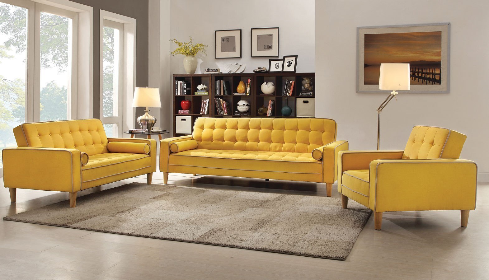 G834a Living Room Set Yellow 1stopbedrooms