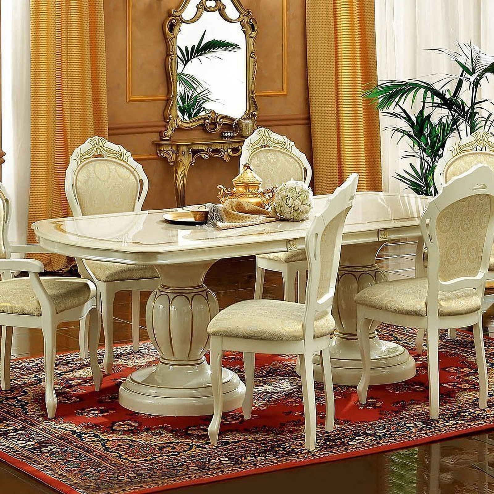 Leonardo Oval Dining Room Set 1stopbedrooms