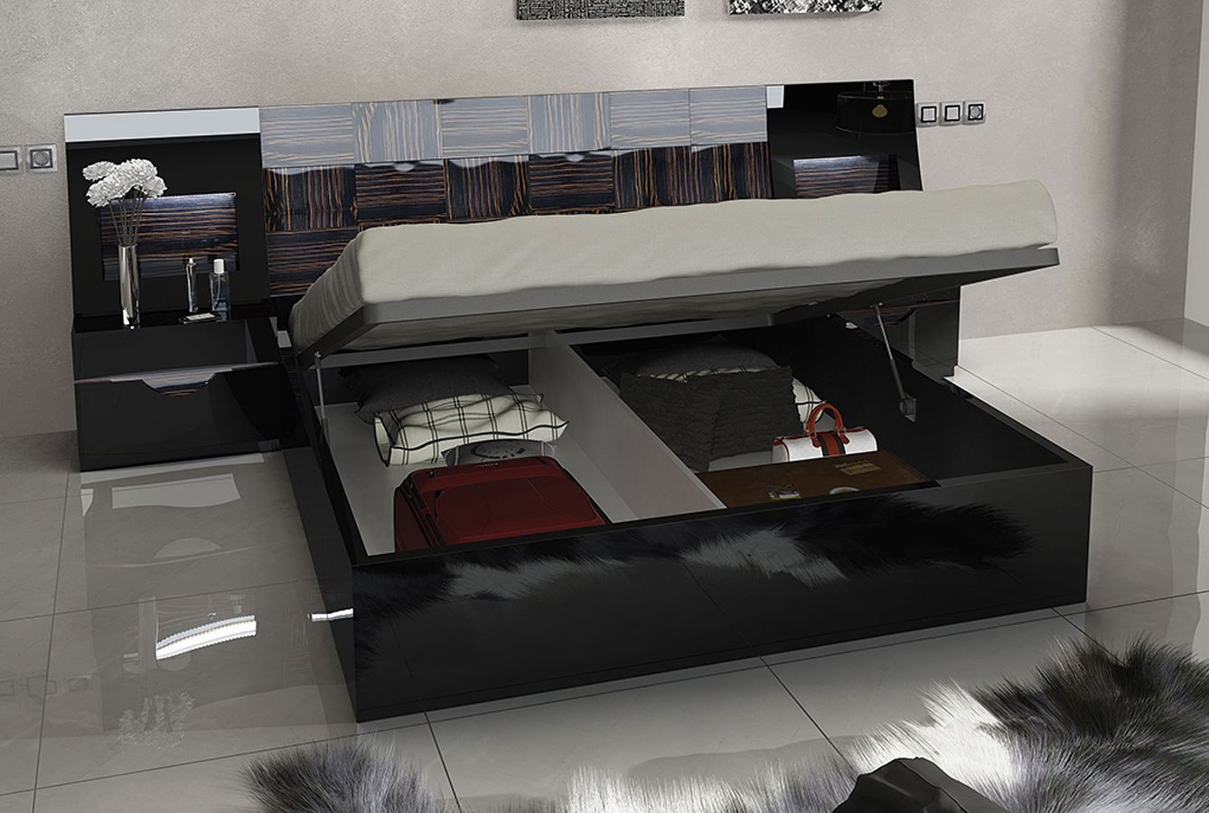Marbella Storage Bedroom Set 1stopbedrooms