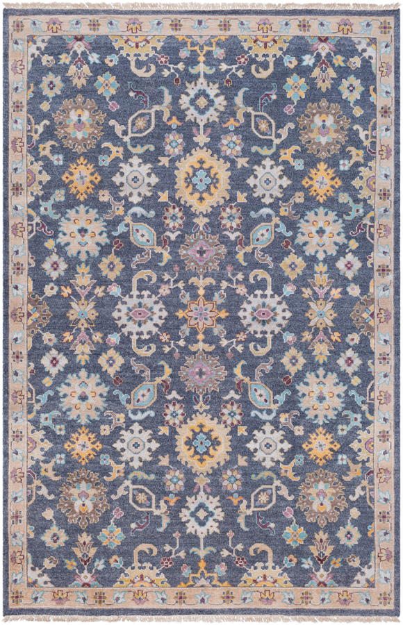 Surya Gorgeous Charcoal Beige Bright Yellow Area Rug 36 X 24 - Beige Bright Area Rug Surya Gorgeous Charcoal Beige Bright Yellow Area Rug 36 X 24 - Beige Bright Area Rug