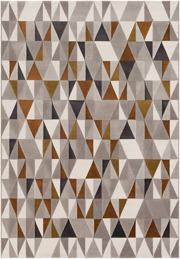 Surya Peachtree Burnt Orange Dark Brown Cream Polypropylene Area Rug 36x24 1stopbedrooms