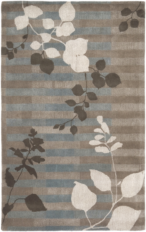 Surya Stella Smith Ii Ivory Light Gray Dark Brown Wool Area Rug