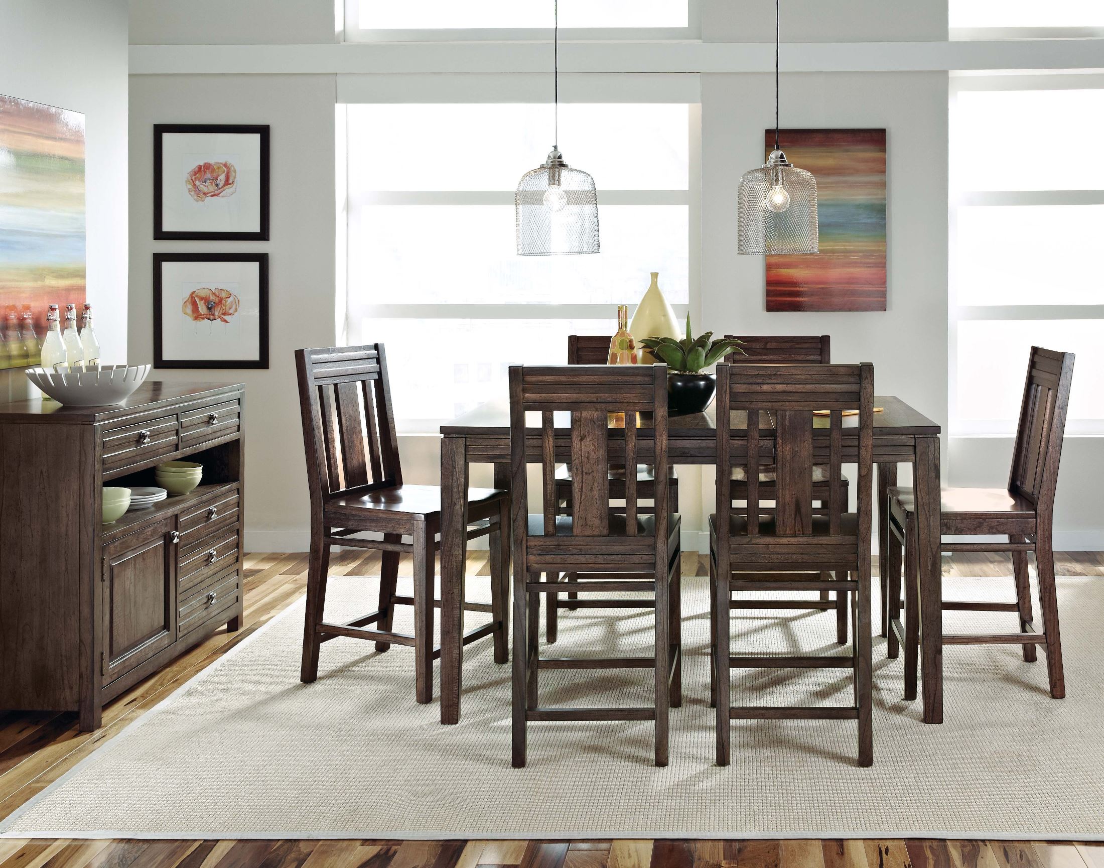 Montreat Extendable Tall Dining Room Set