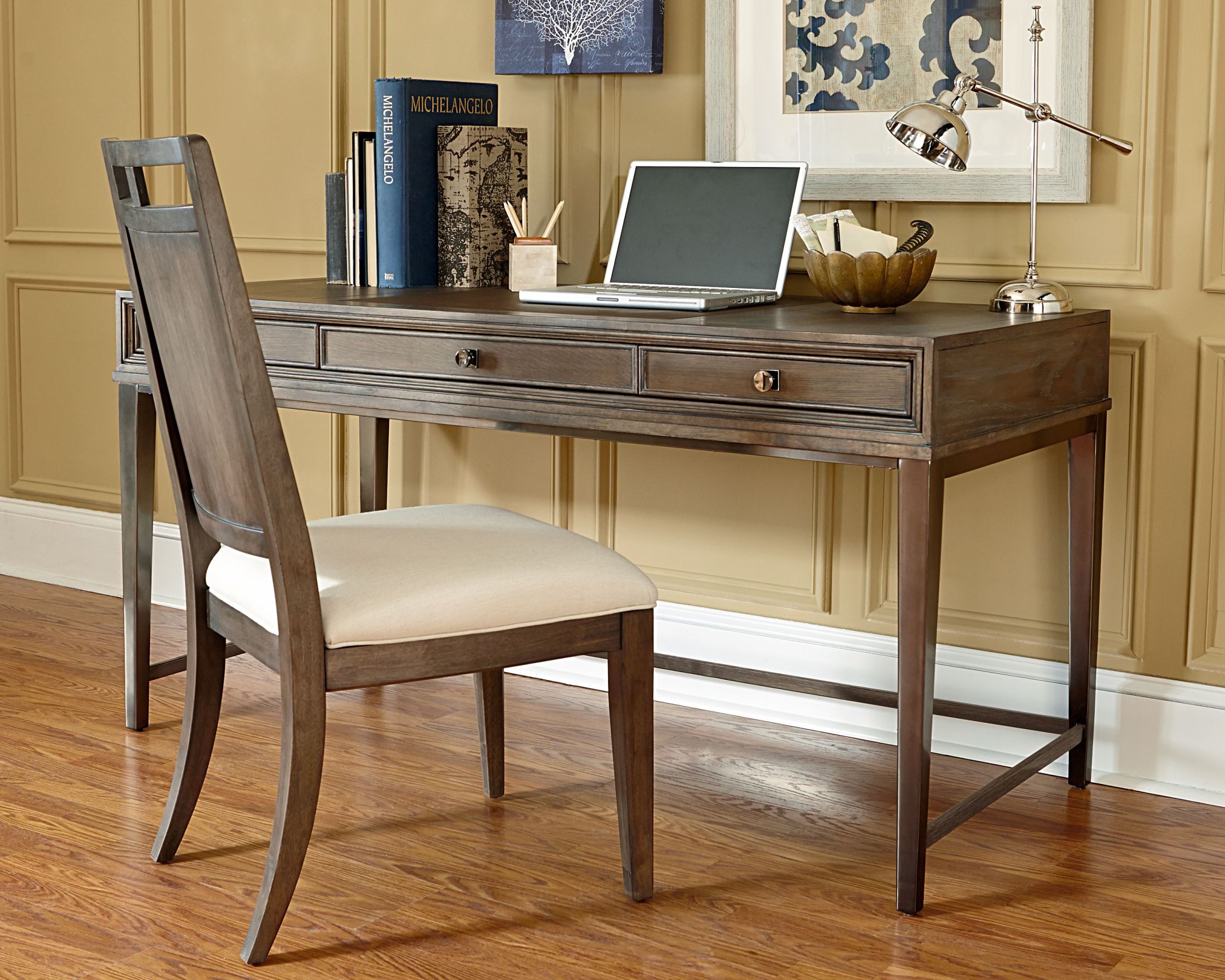 Park Studio Weathered Taupe Home Office Set 1stopbedrooms