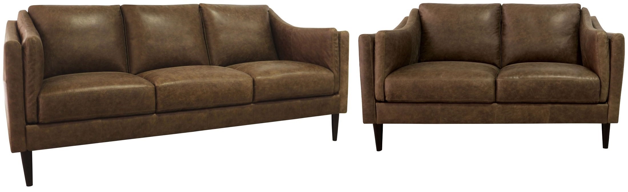 Ava Leather Living Room Set Ivory 1stopbedrooms