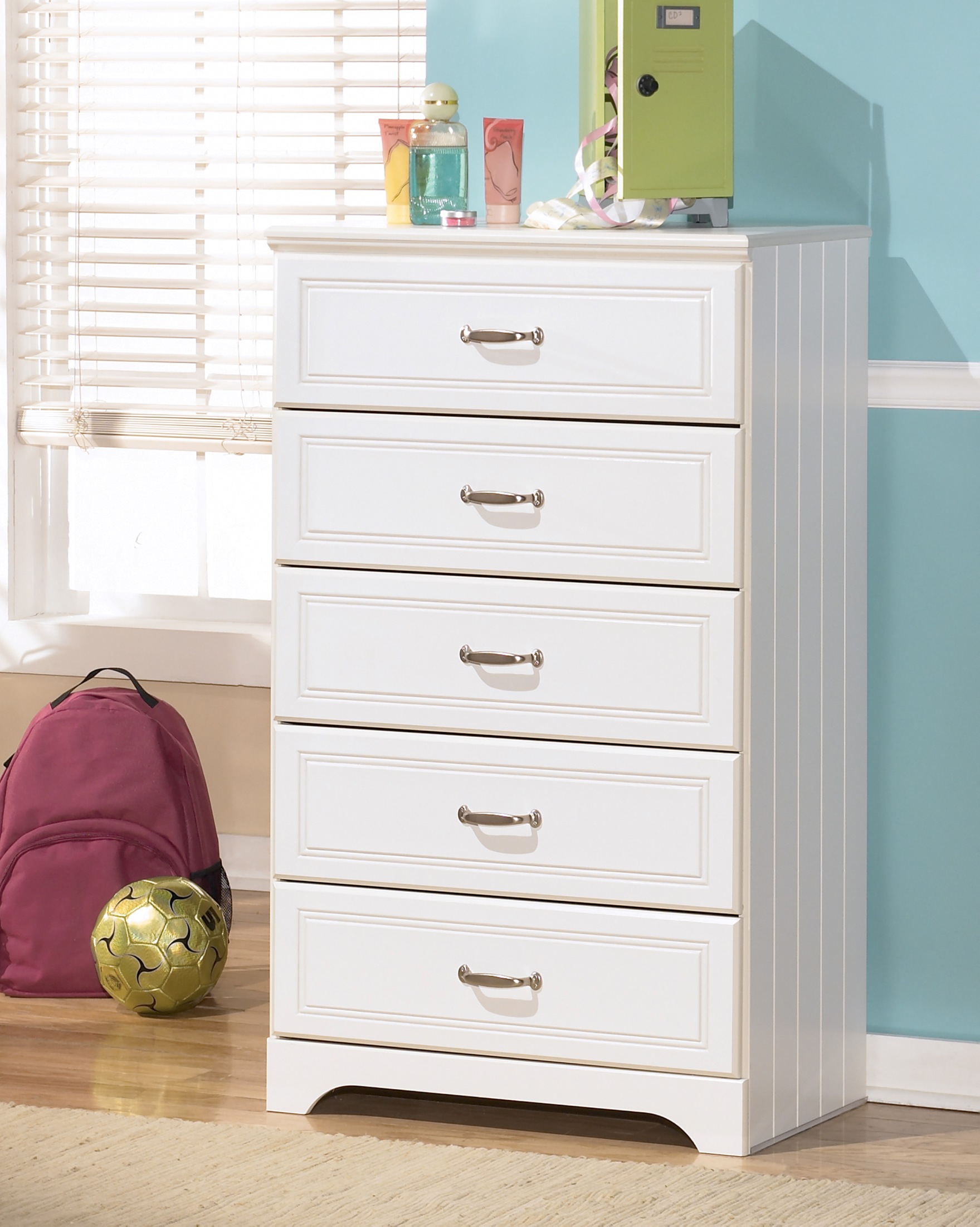 Lulu Youth Bin Storage Loft Bookcase Bedroom Set ...