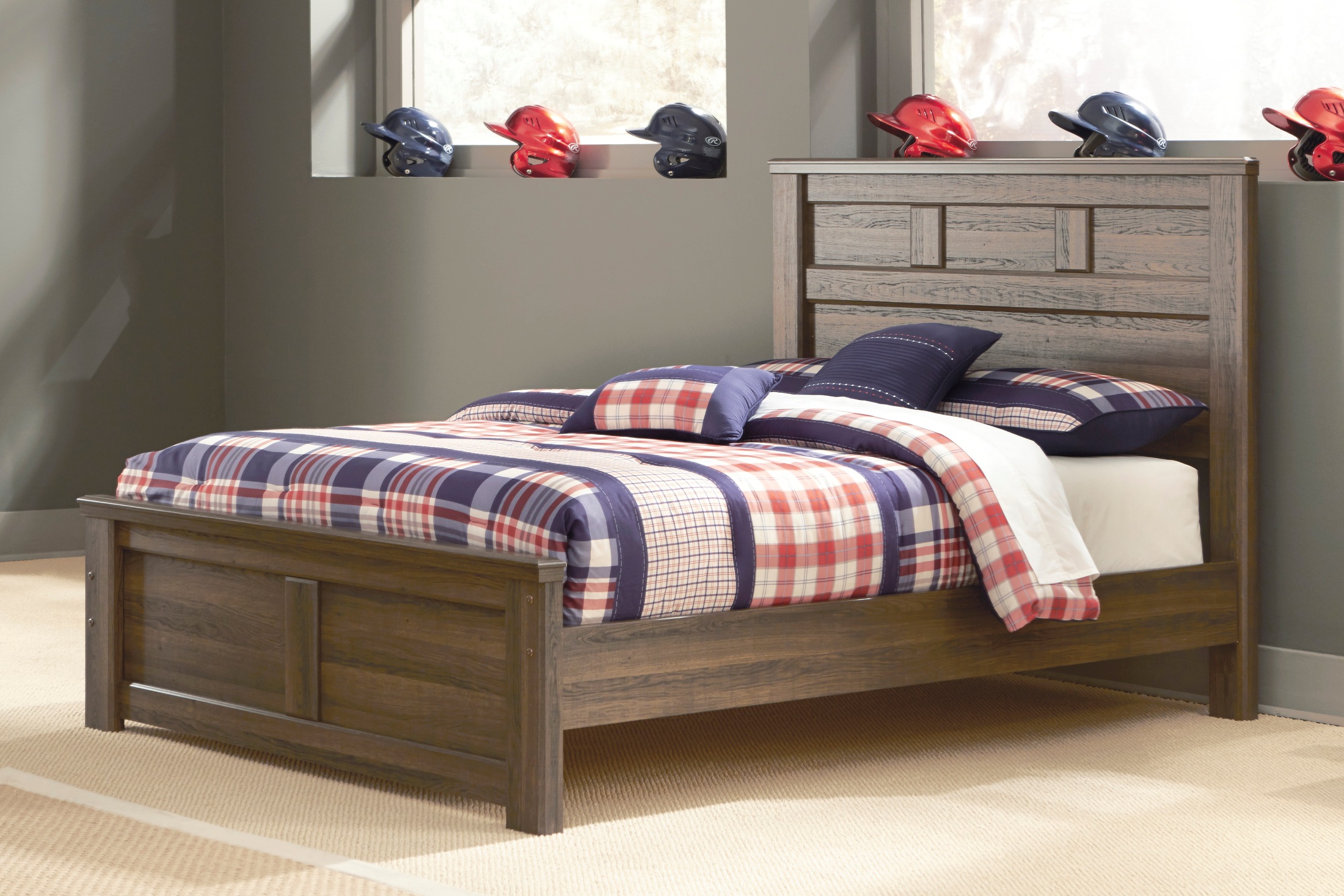 Juararo Youth Panel Bedroom Set