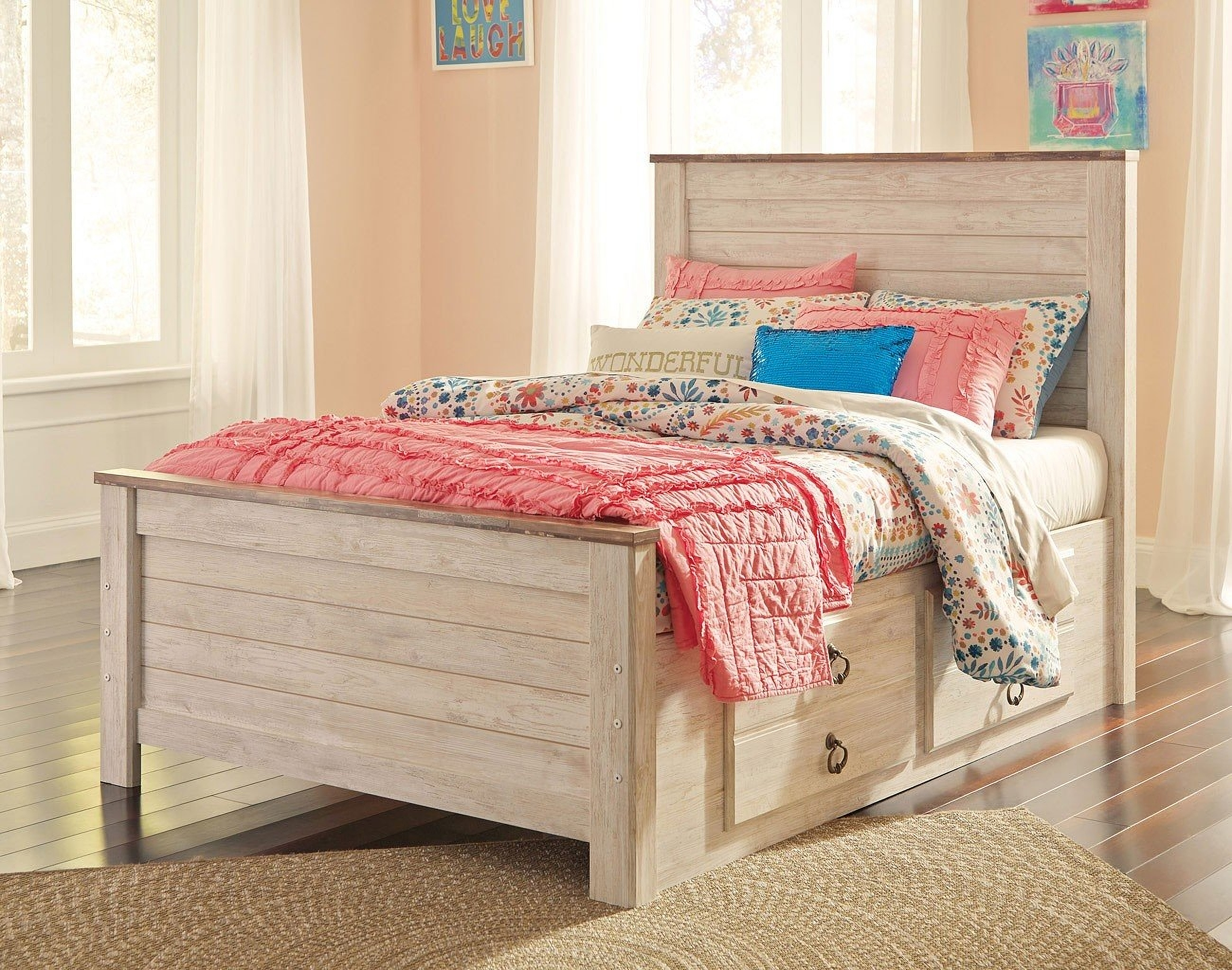 Willowton Youth Storage Bedroom Set 1stopbedrooms