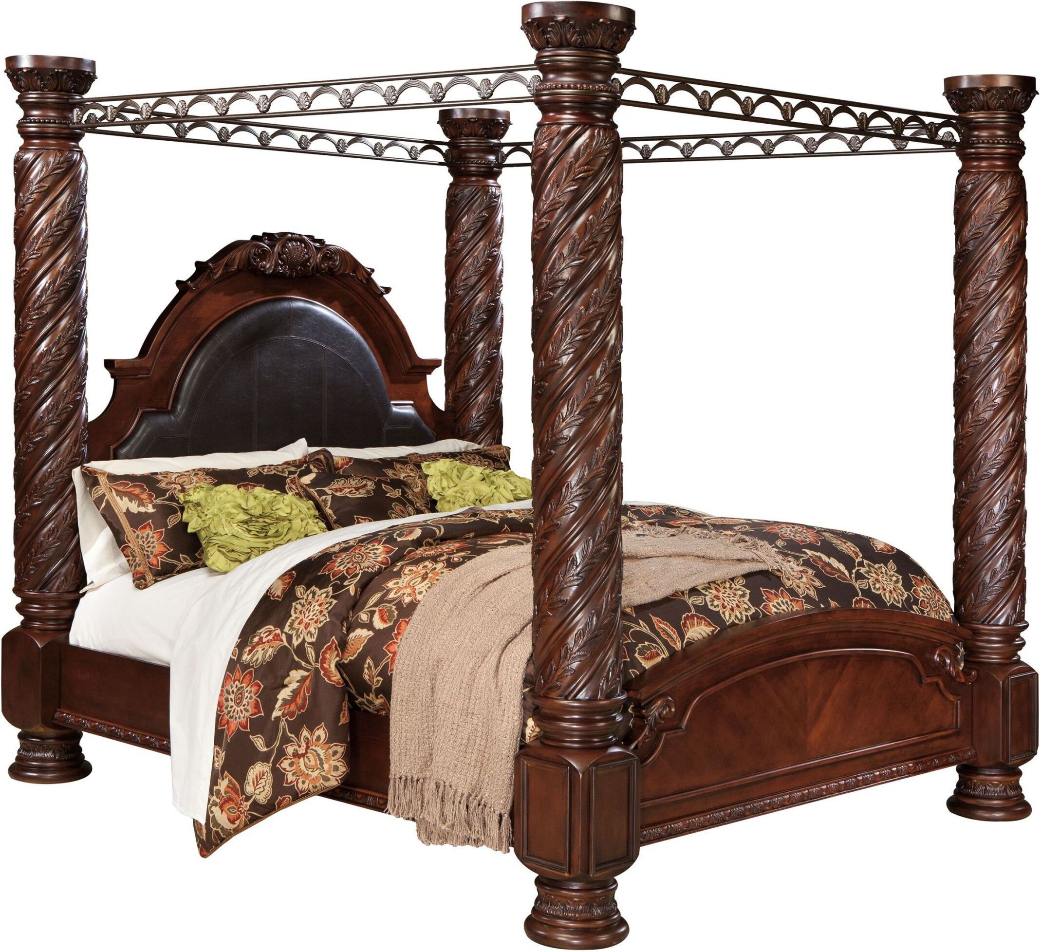 North Shore Poster Canopy Bedroom Set