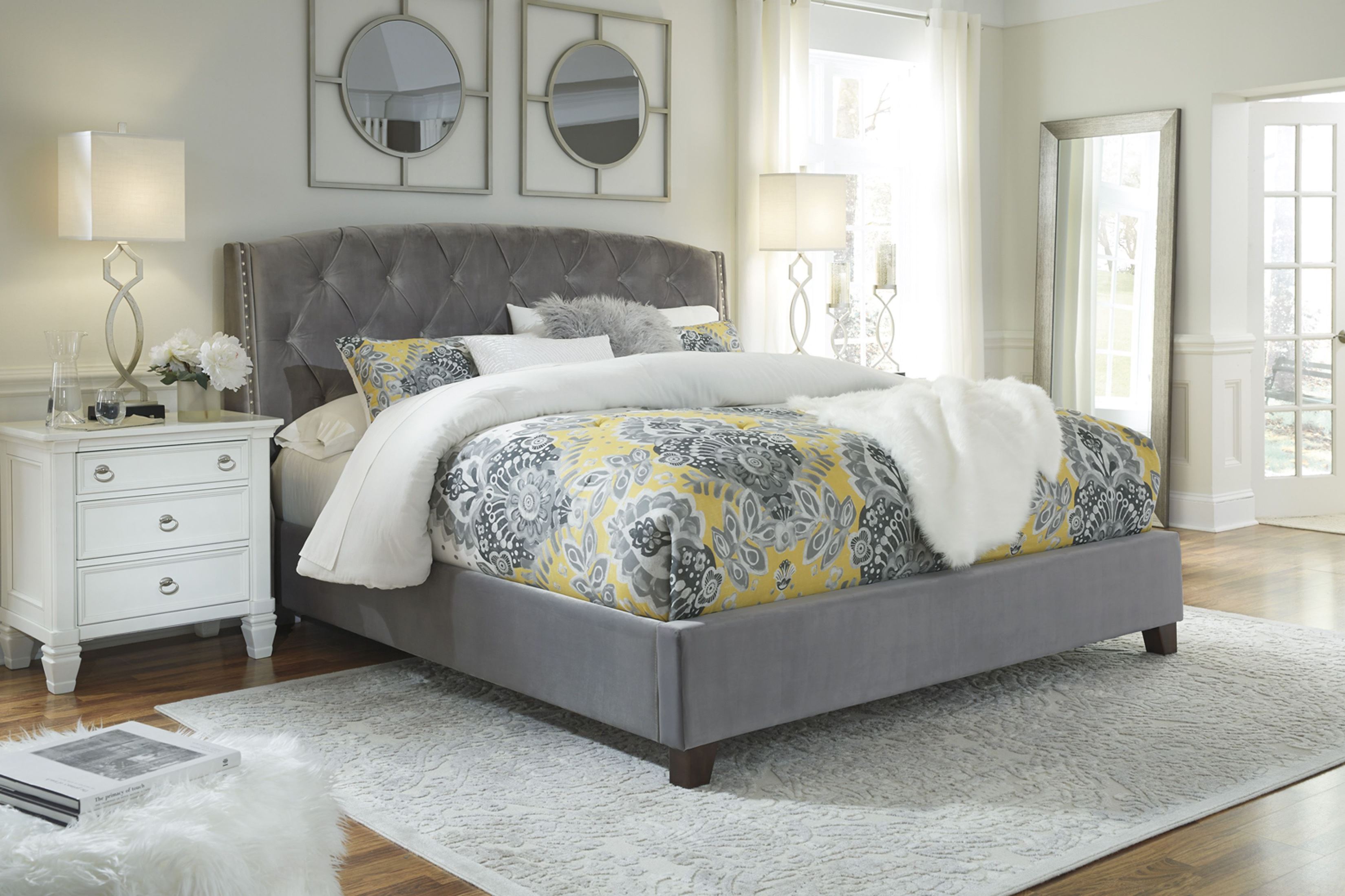Kasidon Multi Tufted Bedroom Set 1stopbedrooms