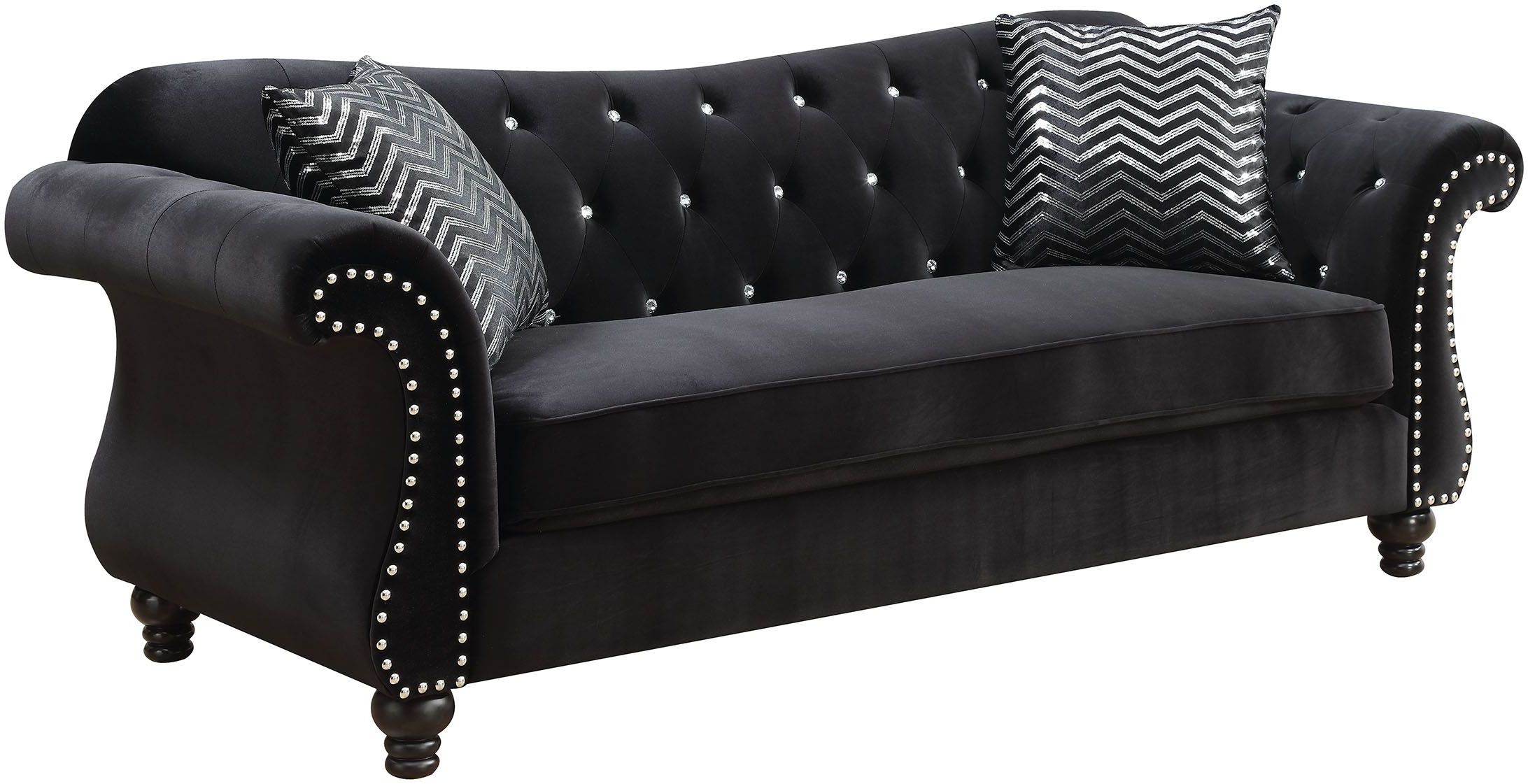 Jolanda I Black Living Room Set 1stopbedrooms