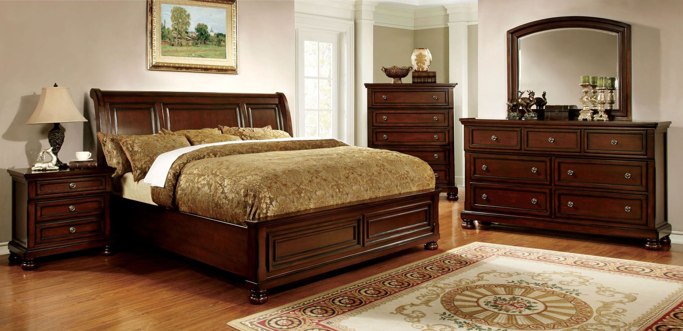 Northville Dark Cherry Nightstand 1stopbedrooms