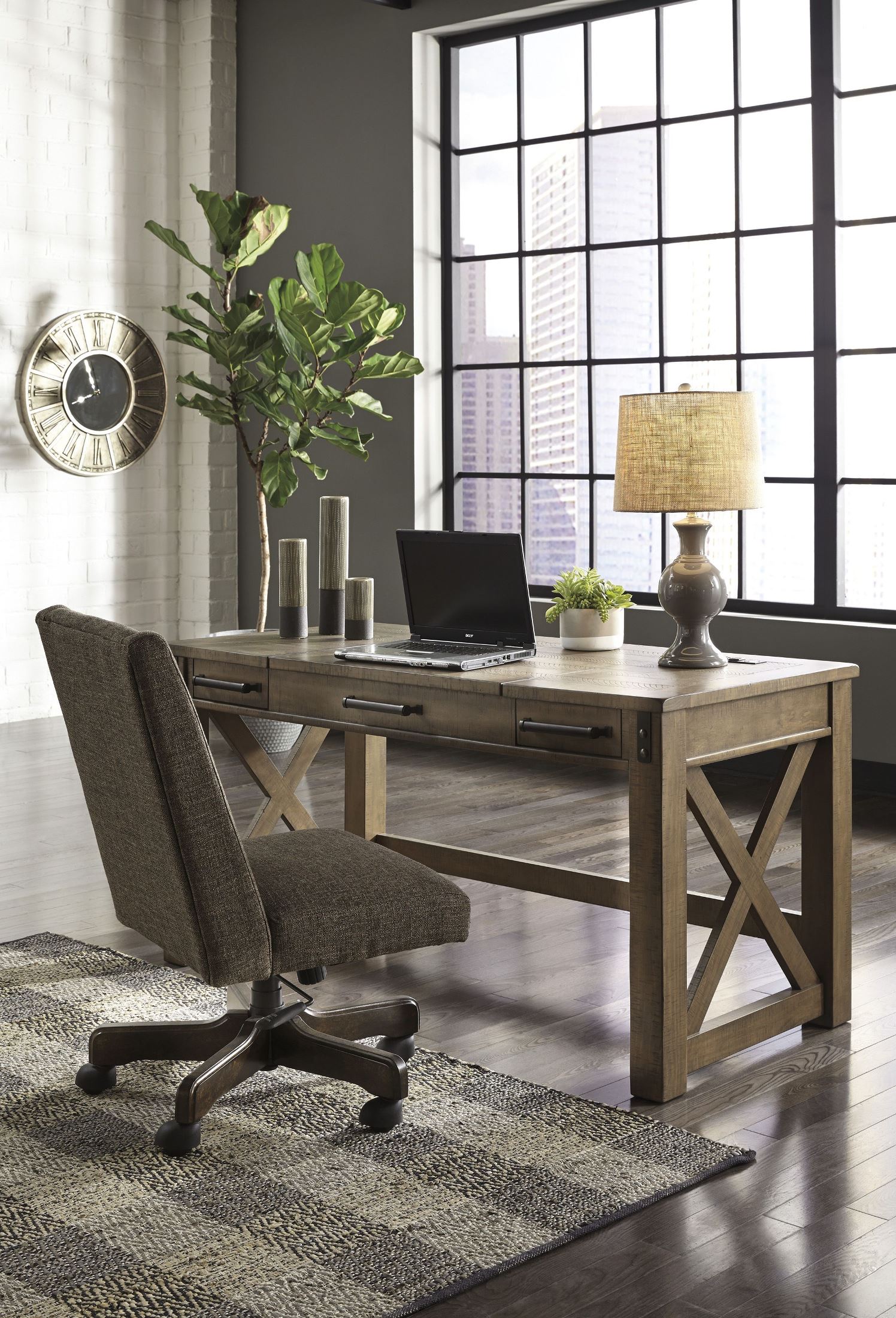Aldwin Gray Home Office Lift Top Home Office Set 1stopbedrooms
